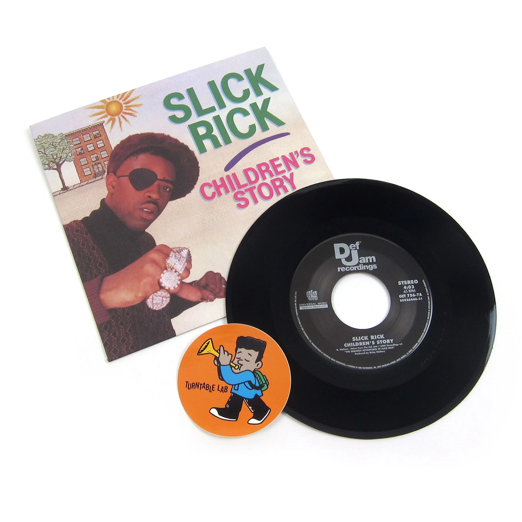 Slick Rick: Children's Story Vinyl 7" - Image 3