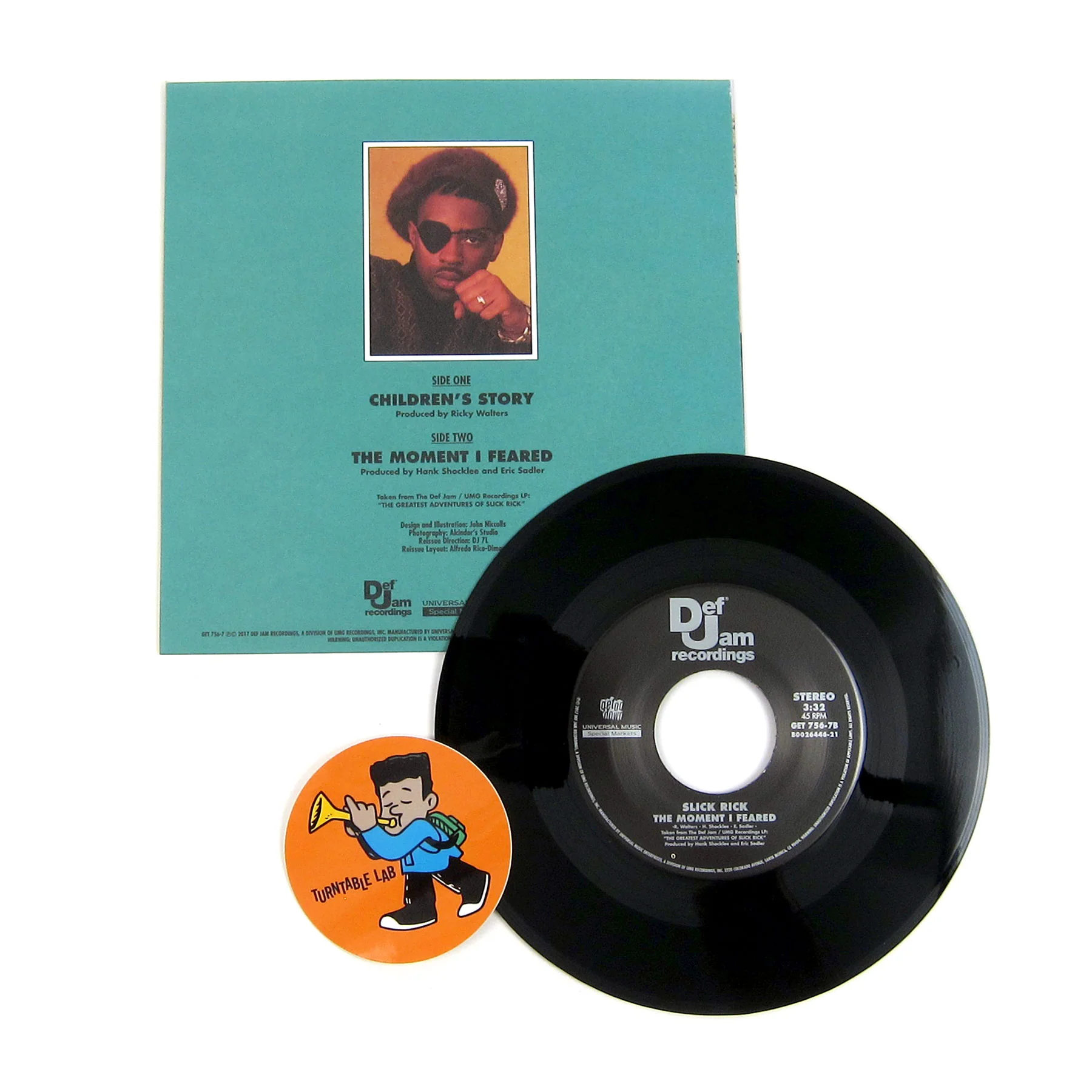 Slick Rick: Children's Story Vinyl 7" - Image 4
