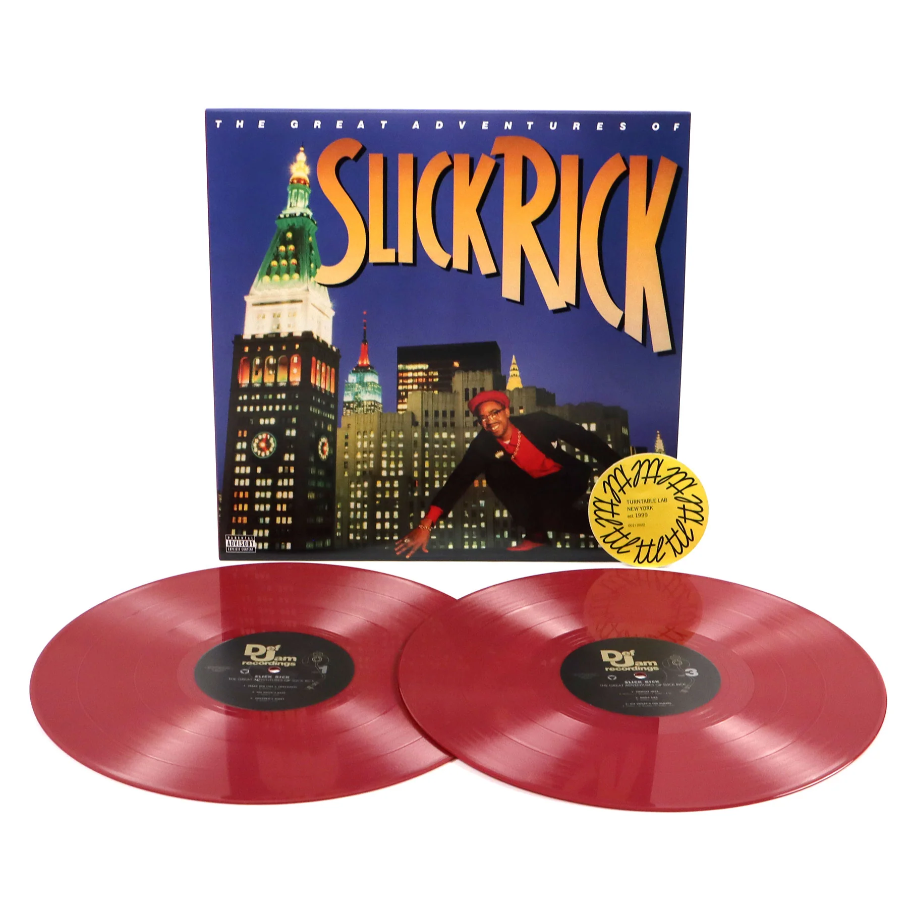 Slick Rick: The Great Adventures Of Slick Rick (Indie Exclusive Colored Vinyl) Vinyl 2LP - Image 2