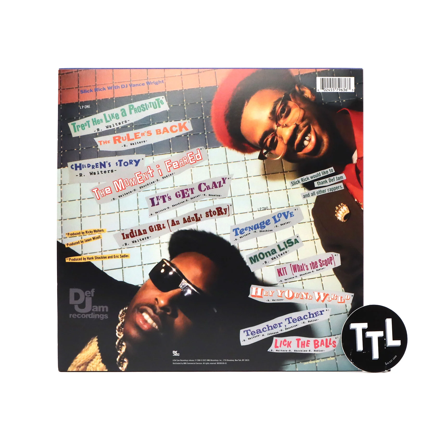 Slick Rick: The Great Adventures Of Slick Rick (Indie Exclusive Colored Vinyl) Vinyl 2LP - Image 3