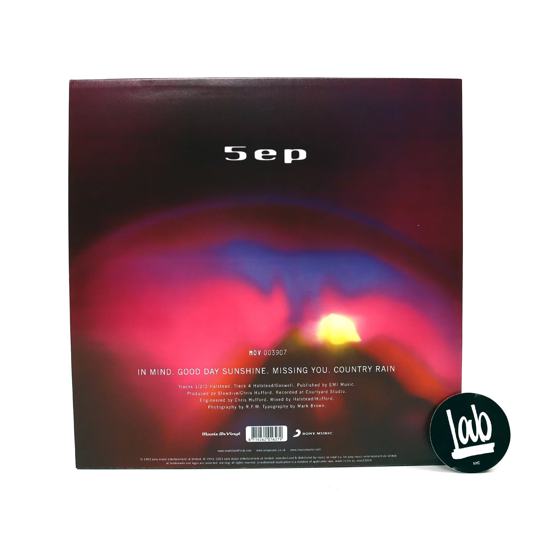 Slowdive: 5 (Music On Vinyl 180g, Colored Vinyl) Vinyl LP - Image 3