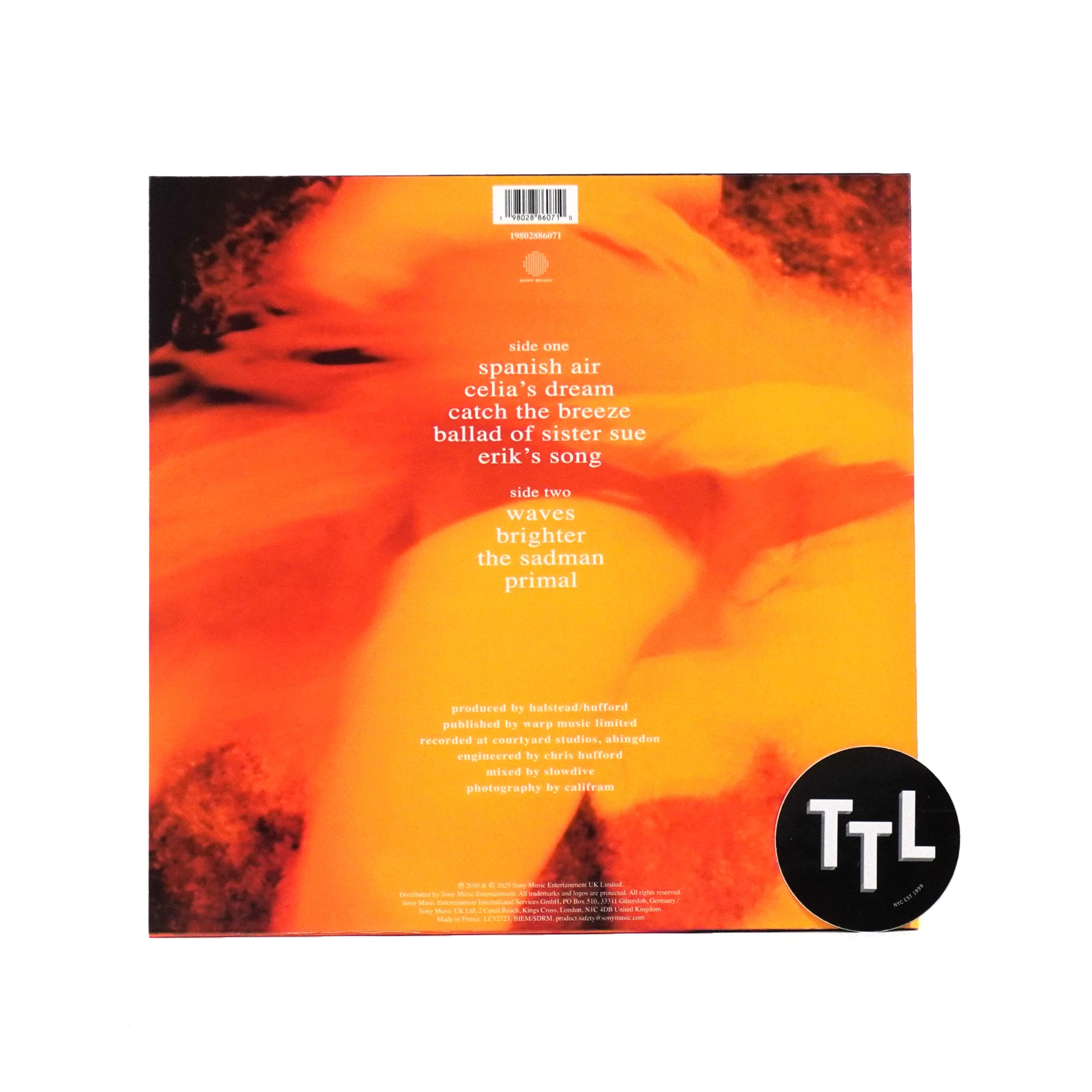 Slowdive: Just For A Day Vinyl LP - Image 3