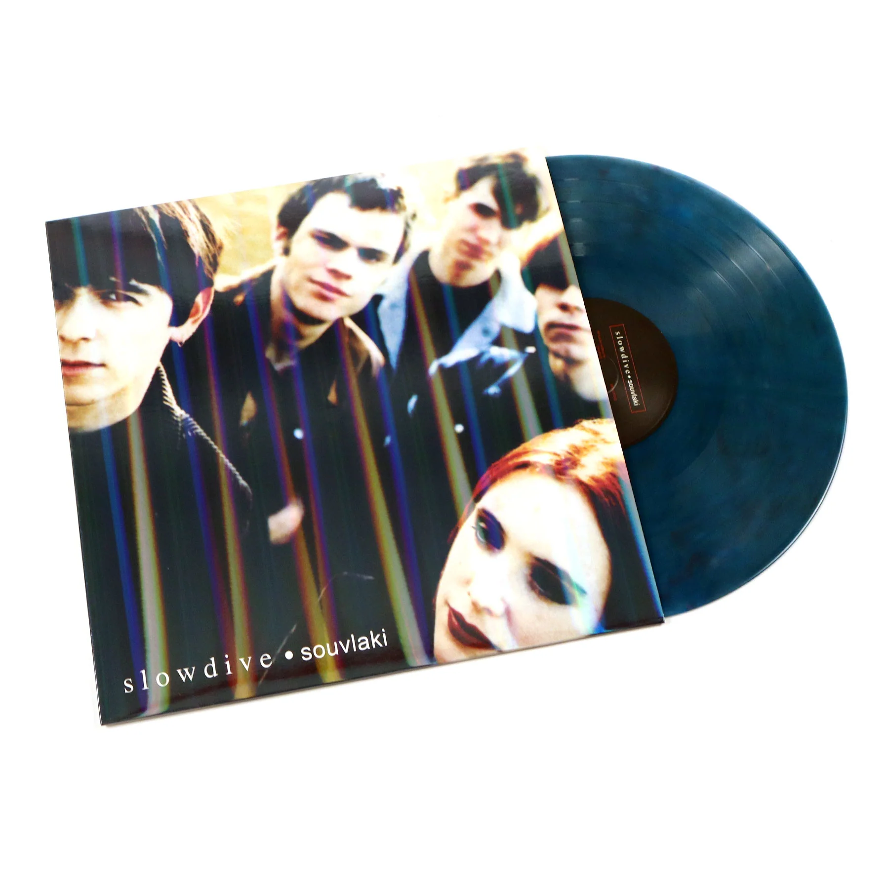 Slowdive: Souvlaki (180g, Blue & Red Marble Colored Vinyl) Vinyl LP