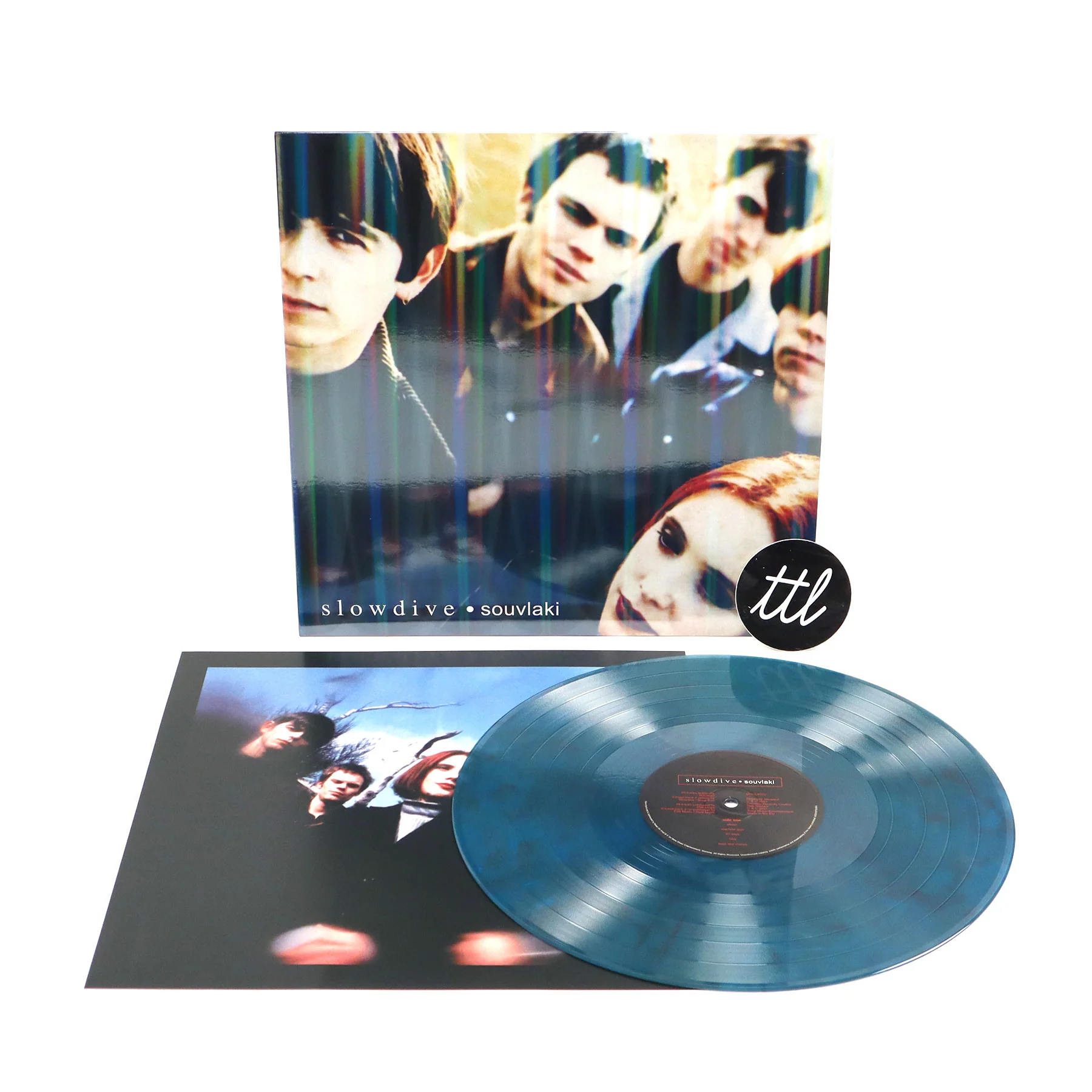 Slowdive: Souvlaki (180g, Blue & Red Marble Colored Vinyl) Vinyl LP - Image 2