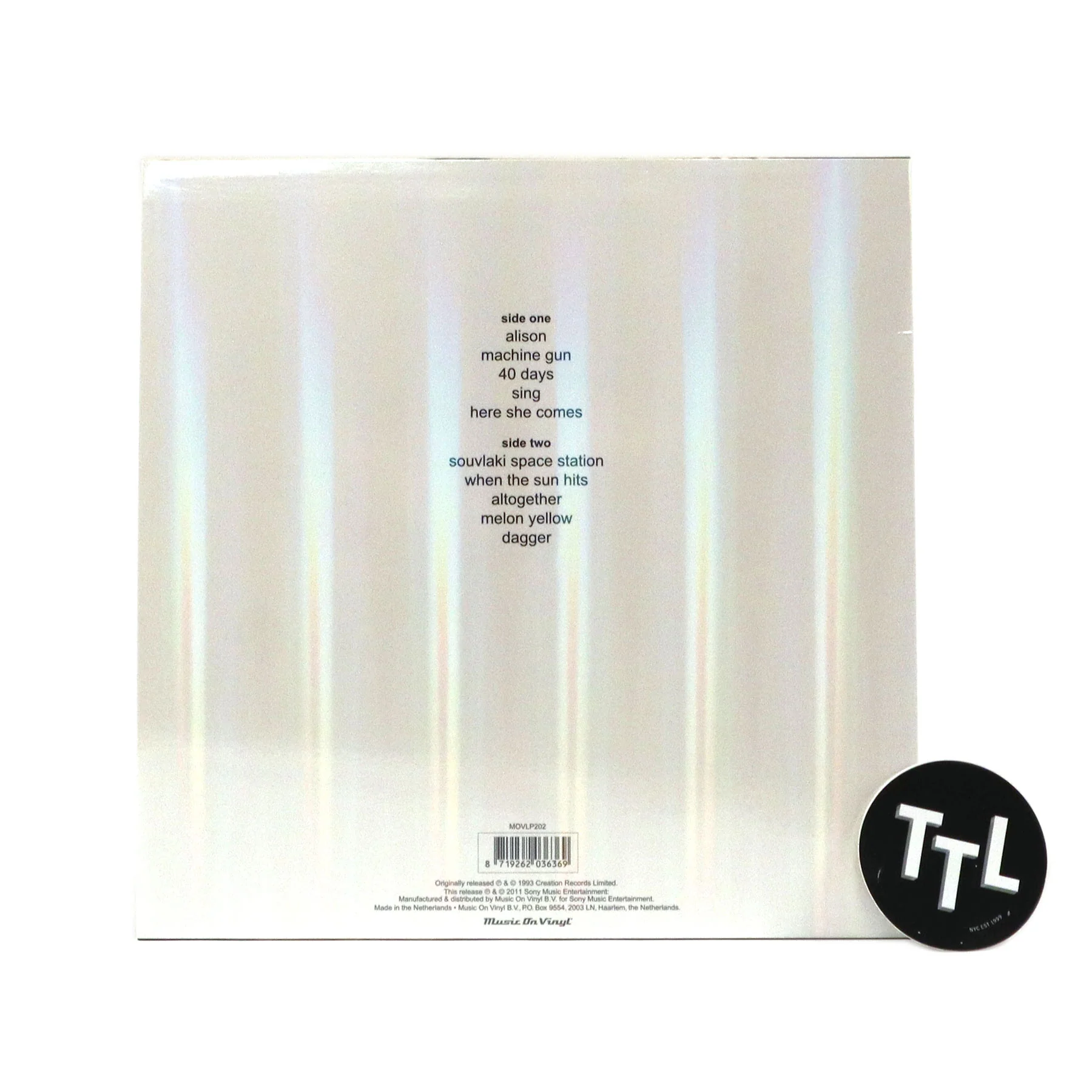 Slowdive: Souvlaki (180g, Blue & Red Marble Colored Vinyl) Vinyl LP - Image 3