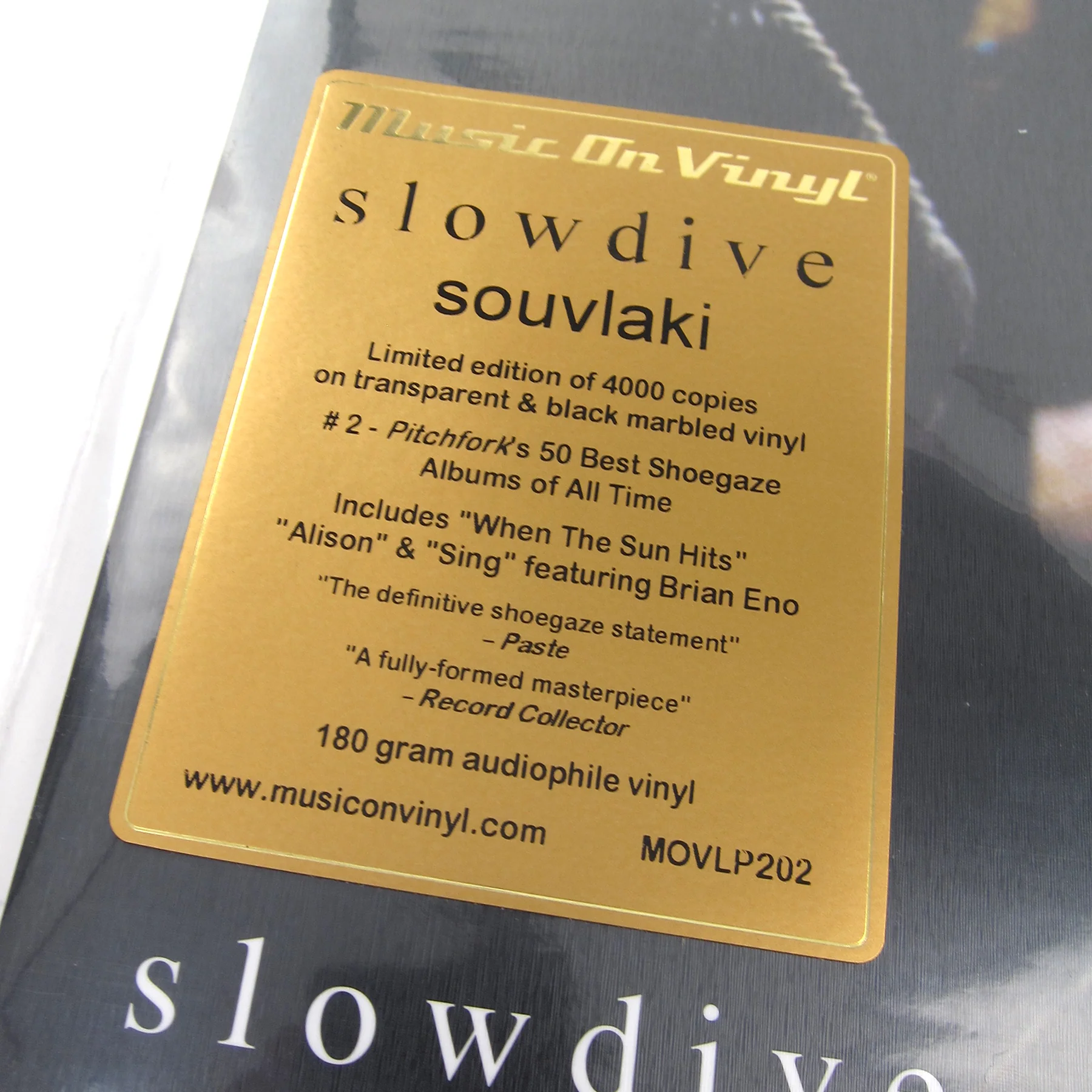 Slowdive: Souvlaki (Music On Vinyl 180g Colored Vinyl) Vinyl LP - Image 3