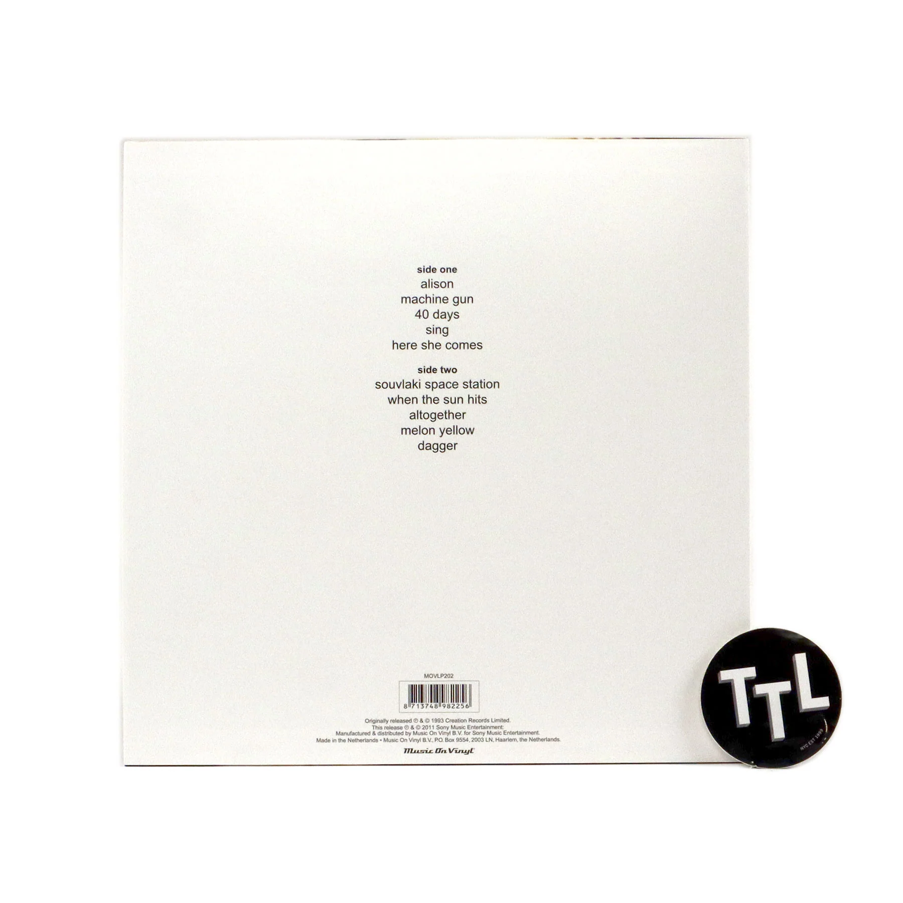 Slowdive: Souvlaki (Music On Vinyl 180g) Vinyl LP - Image 3