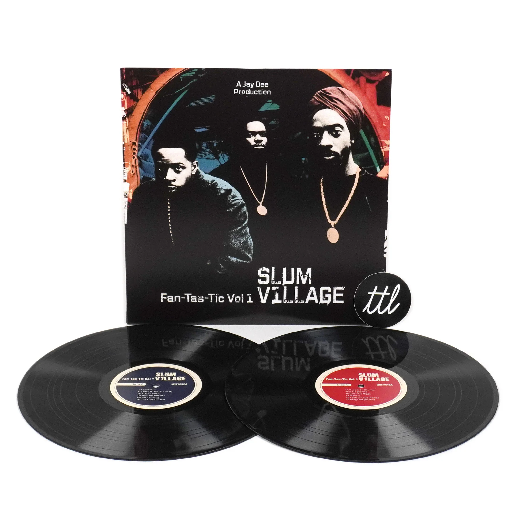Slum Village: Fan-Tas-Tic Vol.1 Vinyl 2LP - Image 2