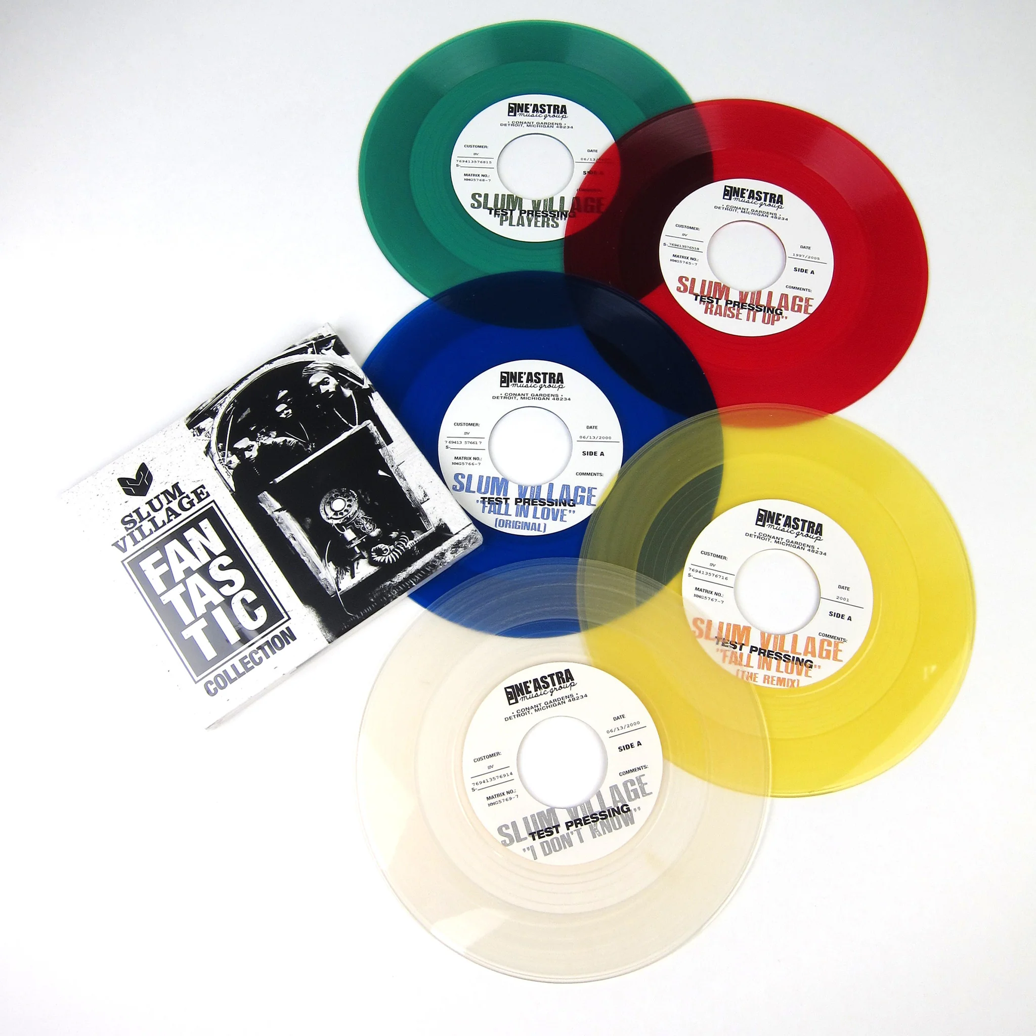 Slum Village: The Fan-Tas-Tic 4CD / 5x7" Boxset - Image 2