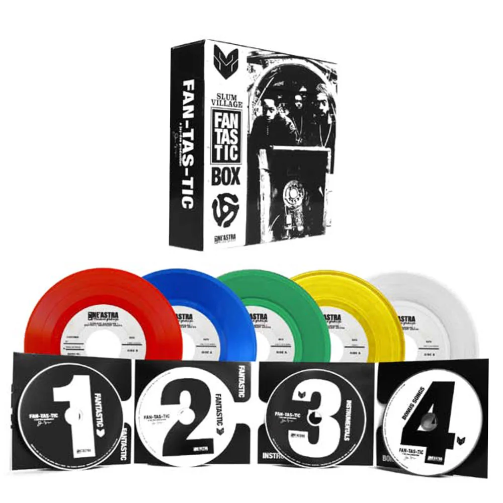 Slum Village: The Fan-Tas-Tic 4CD / 5x7" Boxset - Image 4