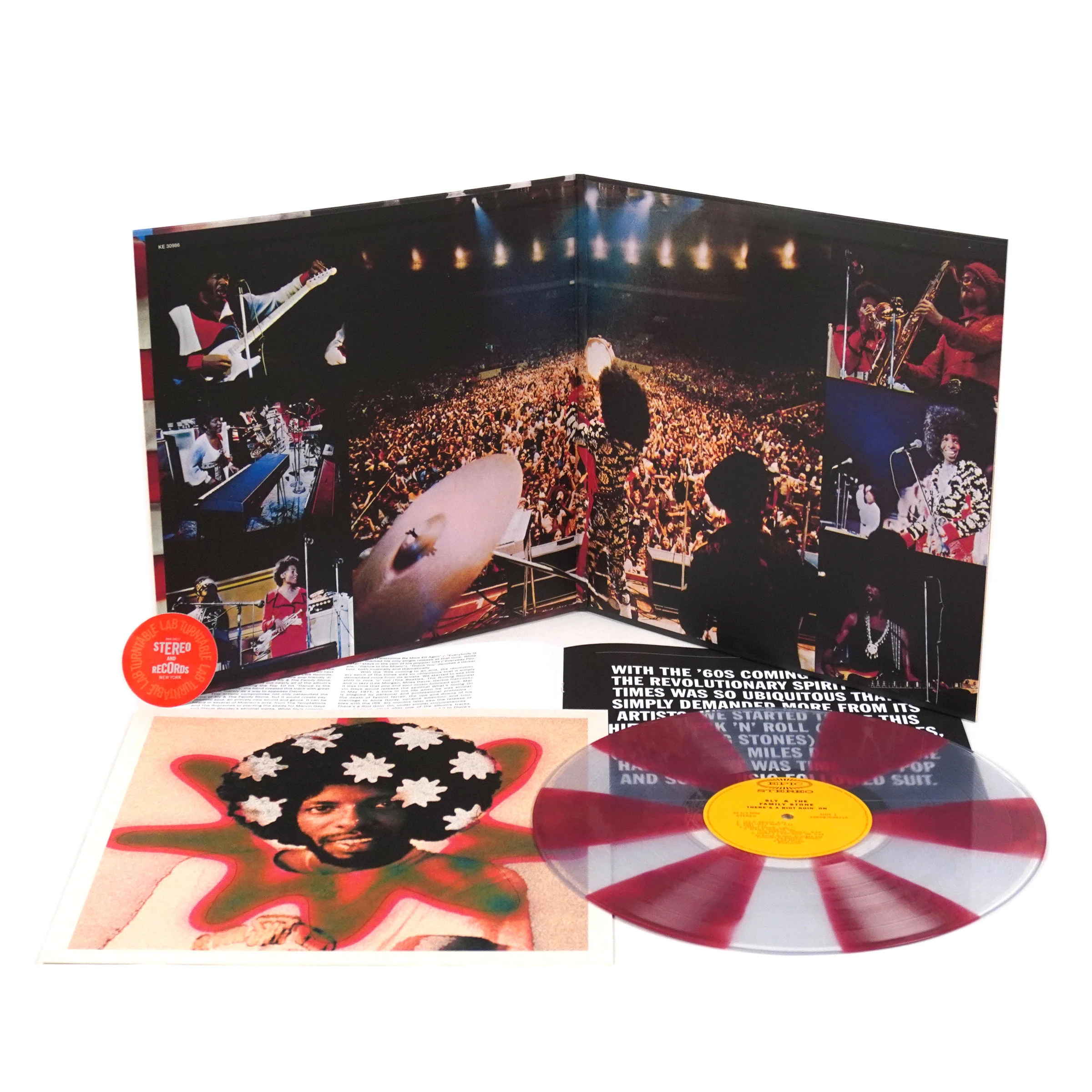 Sly & The Family Stone: There's A Riot Goin' On (Red & White Colored Vinyl) Vinyl LP - Image 2
