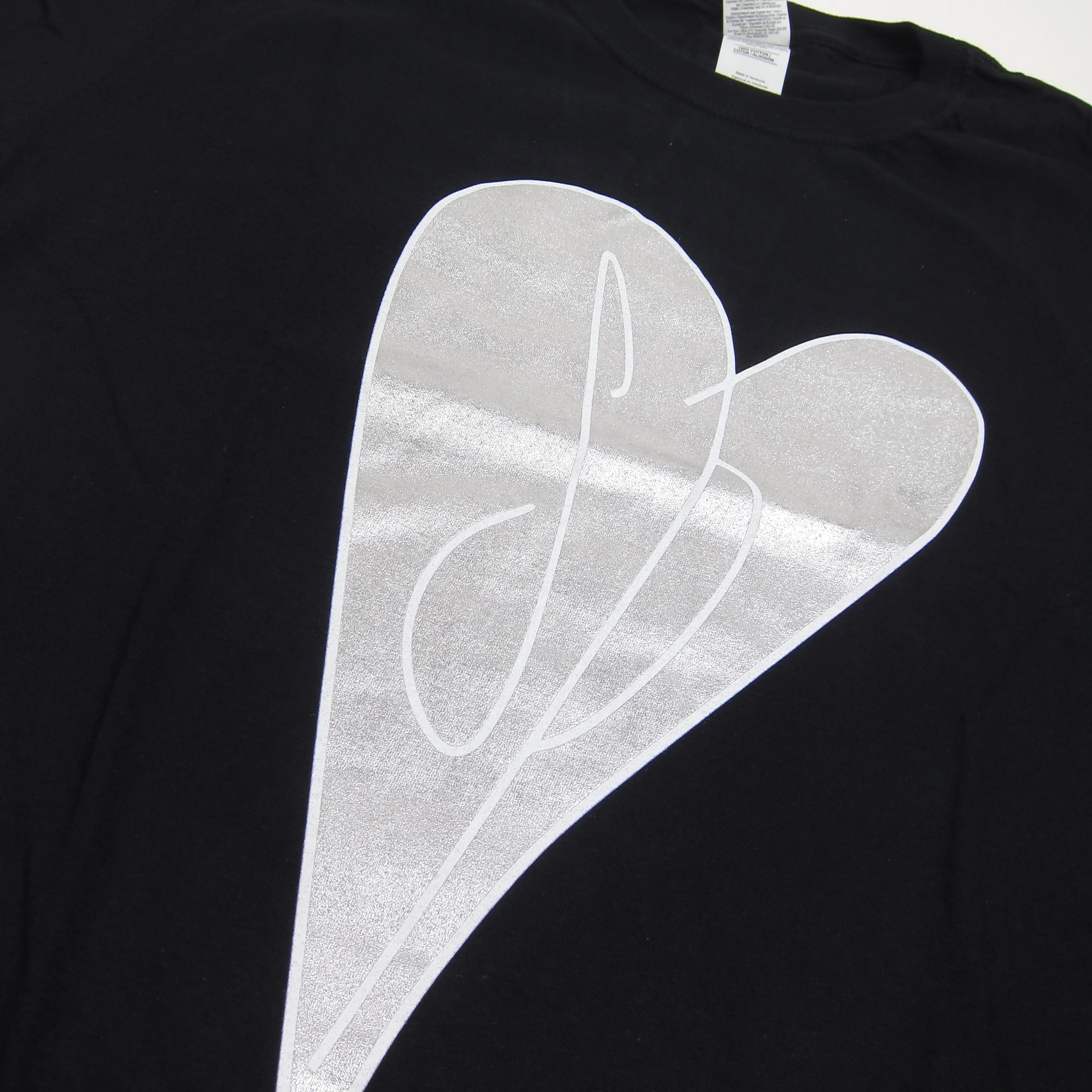 Smashing Pumpkins: Initial Heart Shirt - Black - Image 2