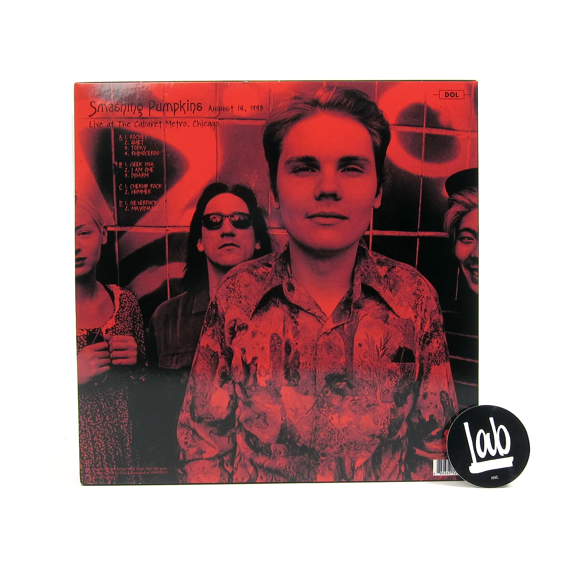 Smashing Pumpkins: Live At The Chicago Cabaret Metro 1993 (180g, Colored Vinyl) Vinyl LP - Image 3