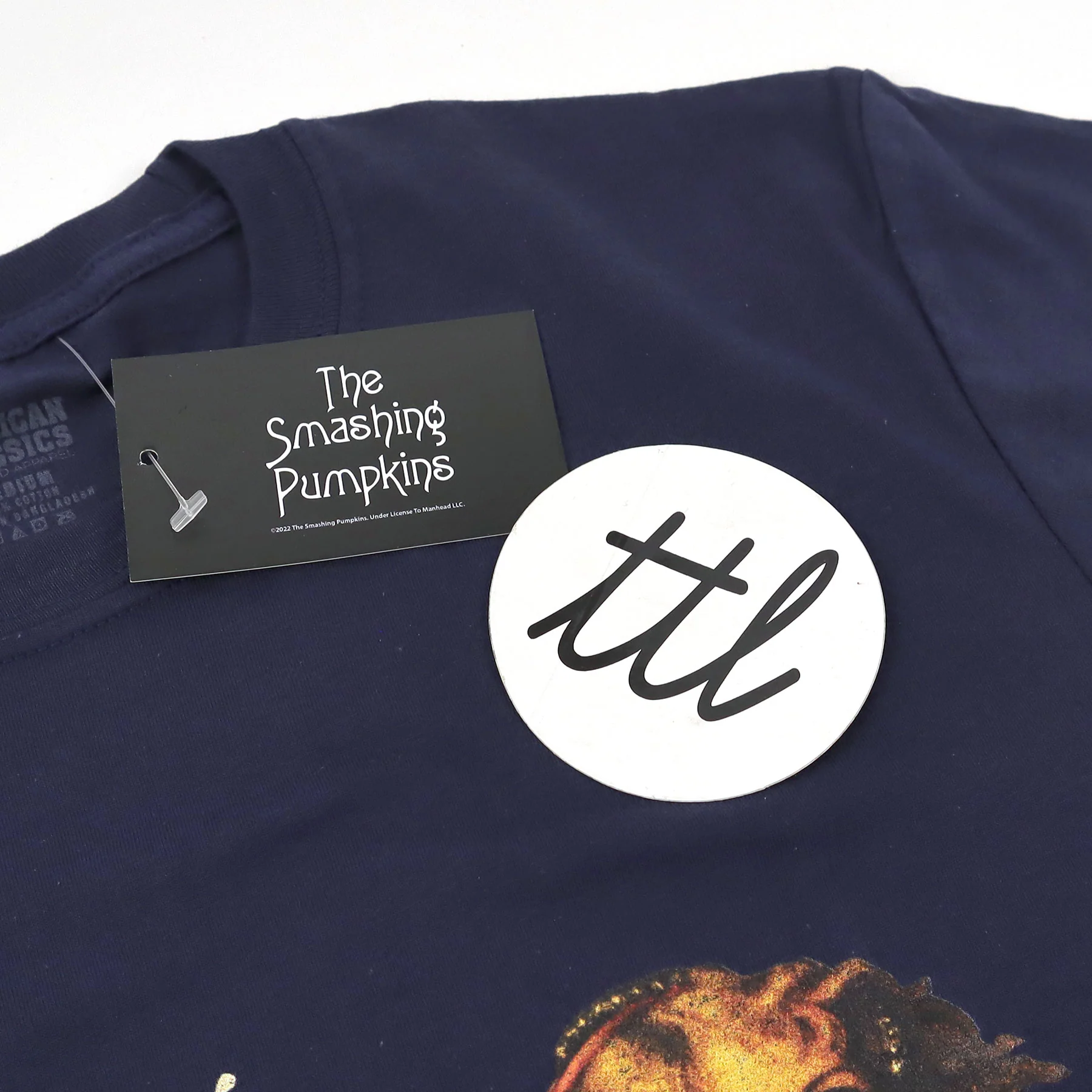 Smashing Pumpkins: Mellon Collie And The infinite Sadness Shirt - Navy - Image 4