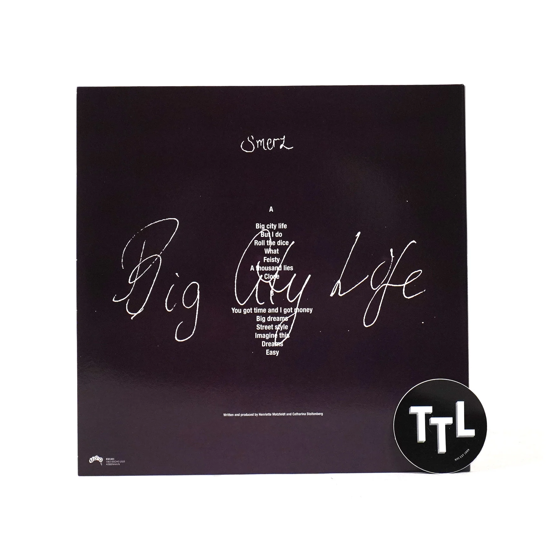 Smerz: Big City Life (180g, Eco Colored Vinyl) Vinyl LP - Image 3