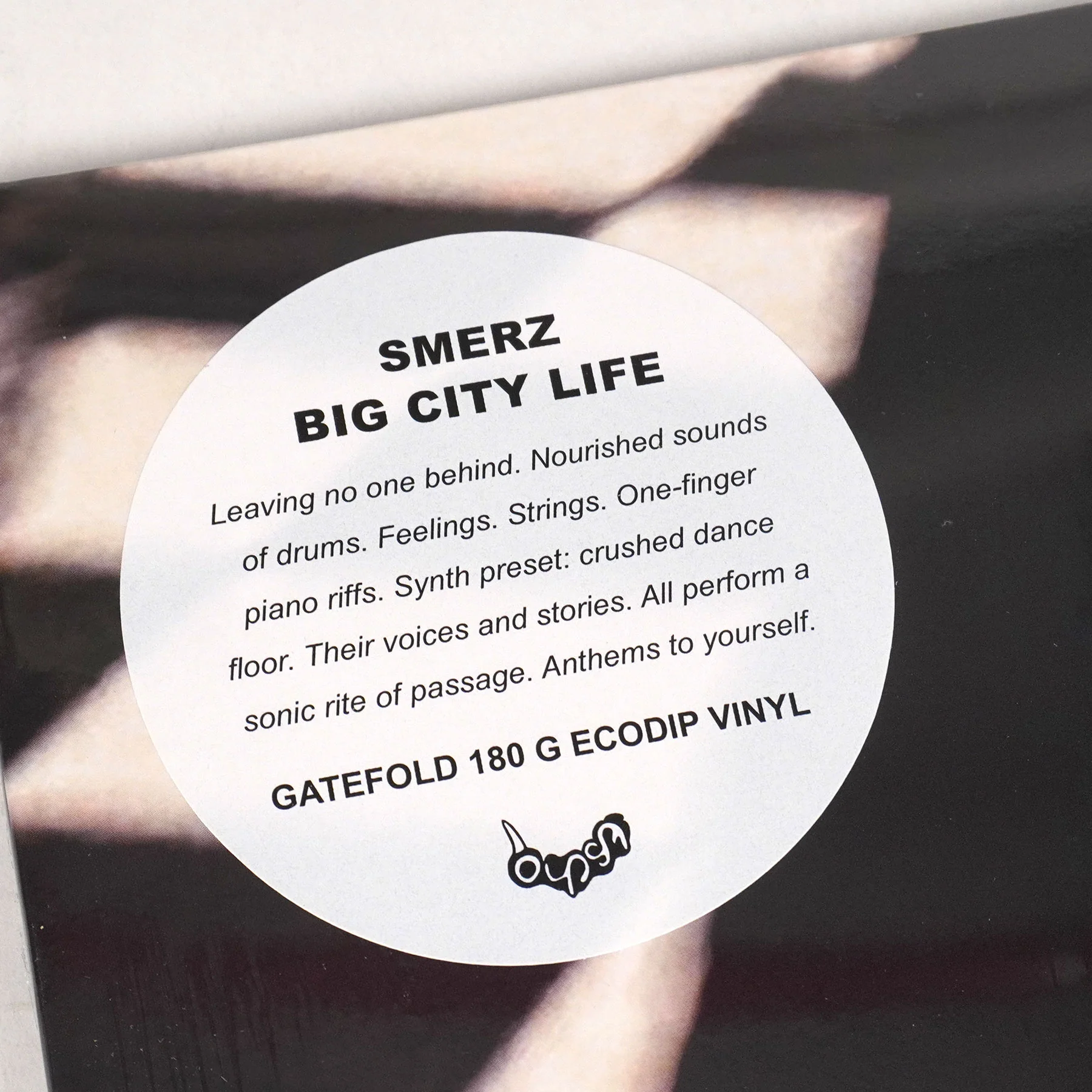 Smerz: Big City Life (180g, Eco Colored Vinyl) Vinyl LP - Image 4