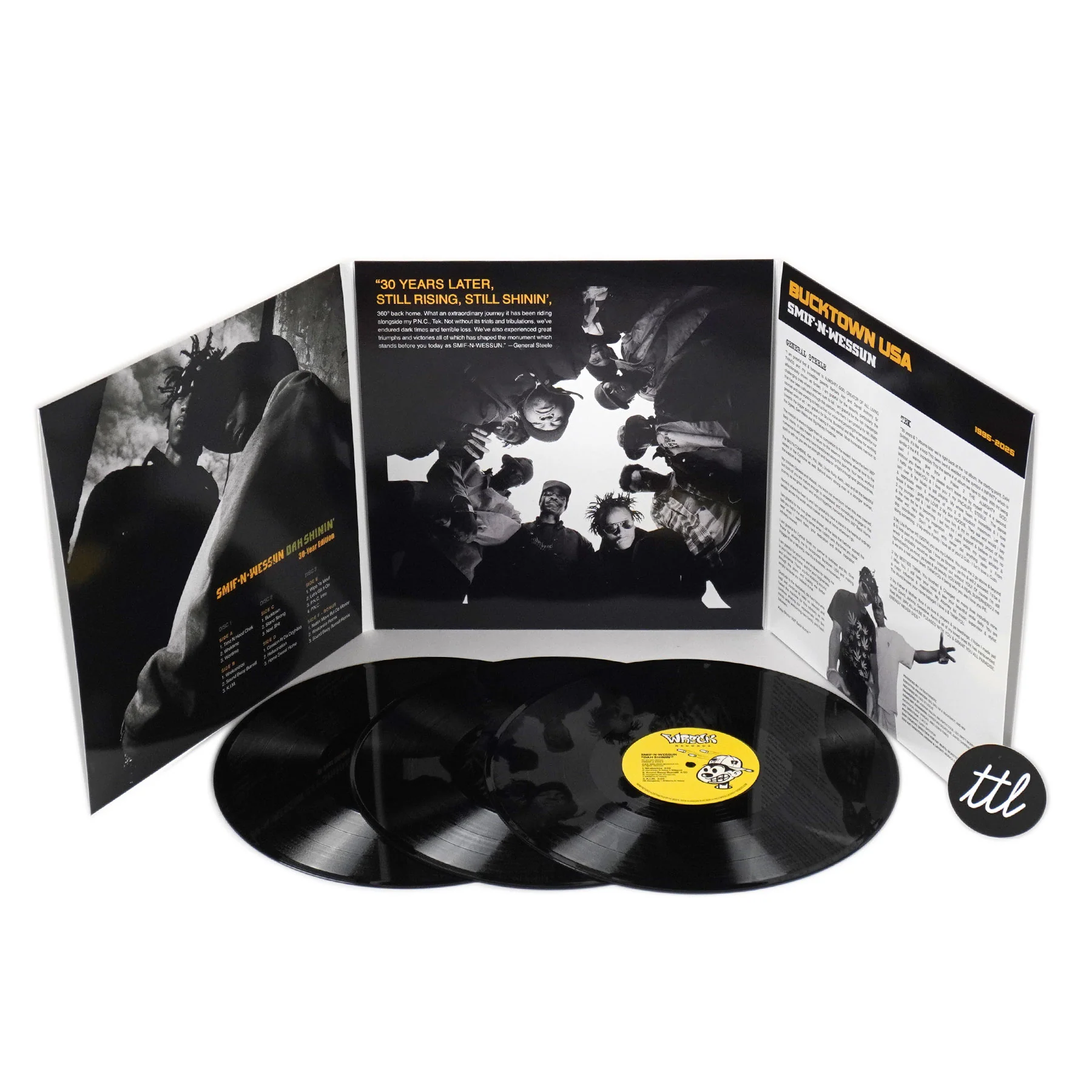 Smif-N-Wessun: Dah Shinin' - Deluxe Edition Vinyl 3LP - Image 2