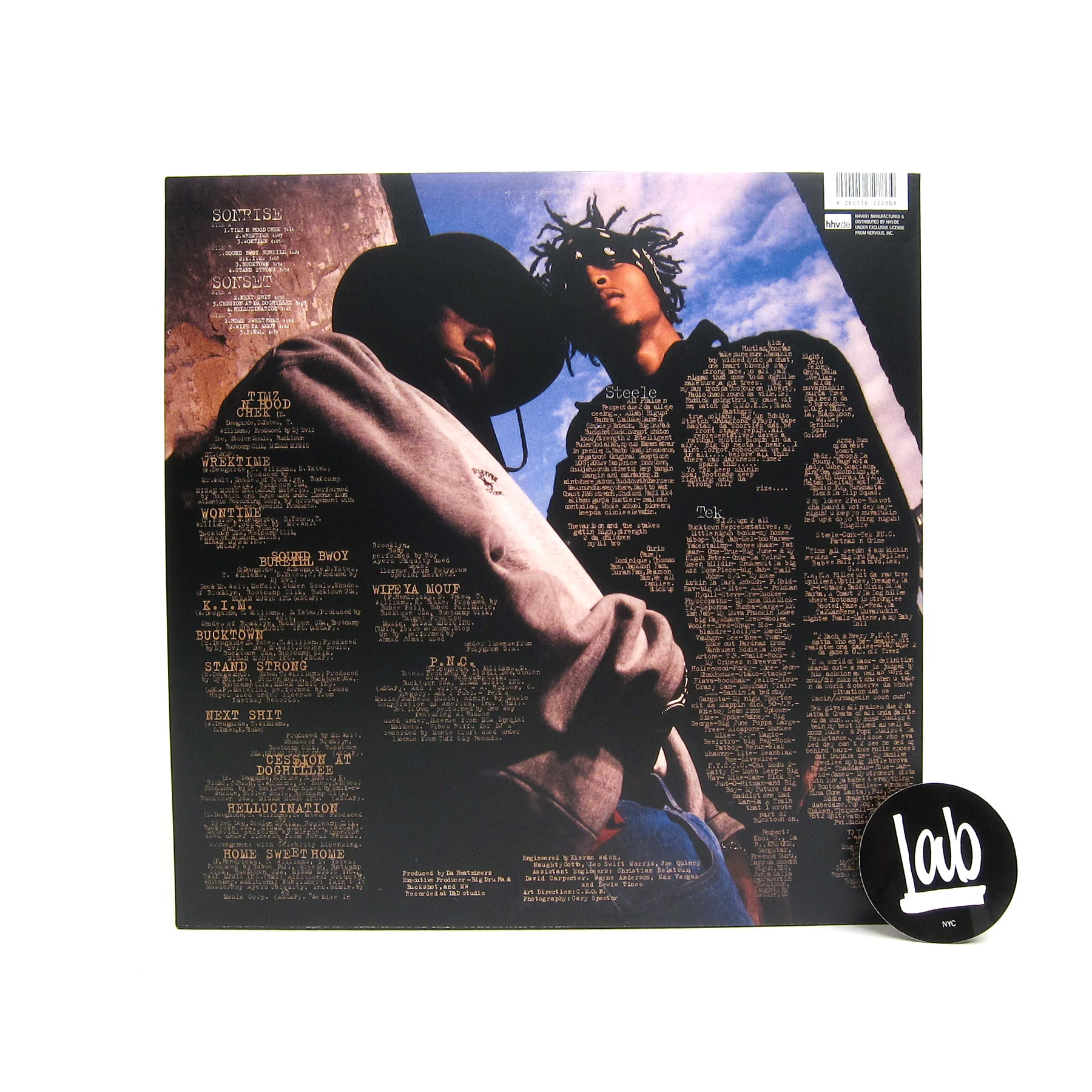 Smif-N-Wessun: Dah Shinin' (Import) Vinyl 2LP - Image 3
