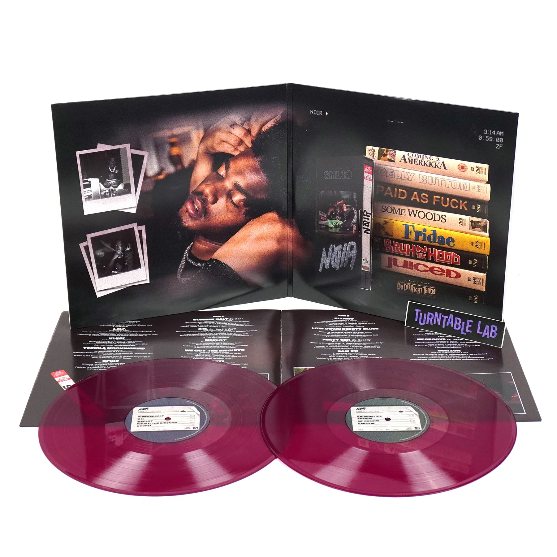 Smino: Noir (Grape Colored Vinyl) Vinyl 2LP - Image 2