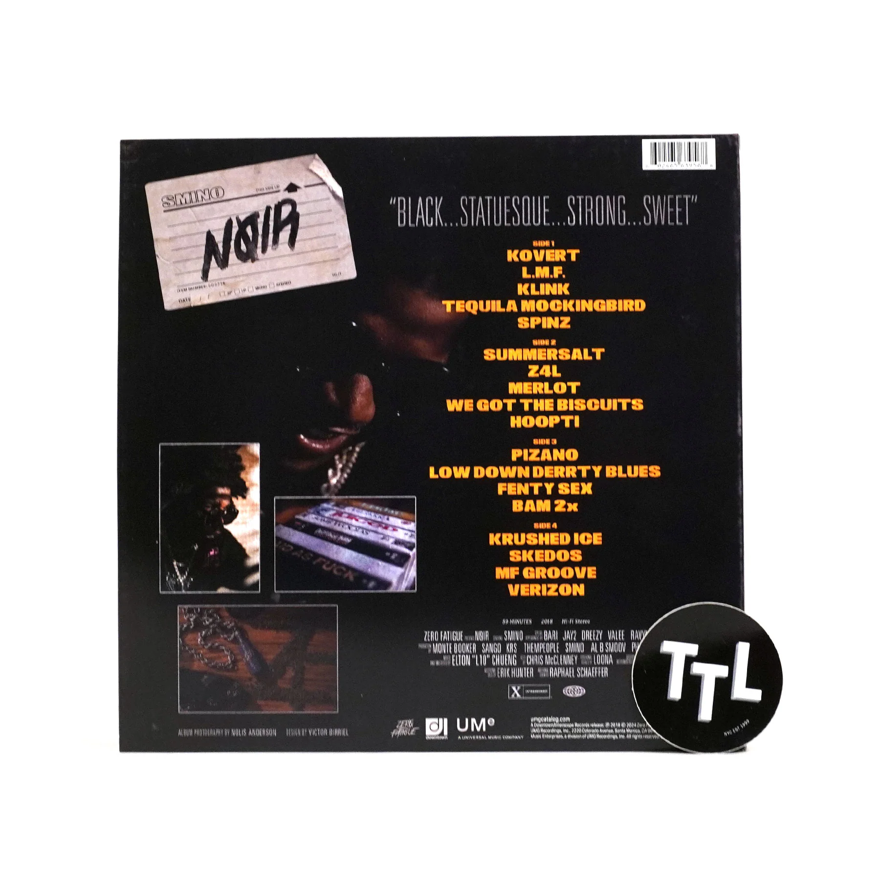 Smino: Noir (Grape Colored Vinyl) Vinyl 2LP - Image 4