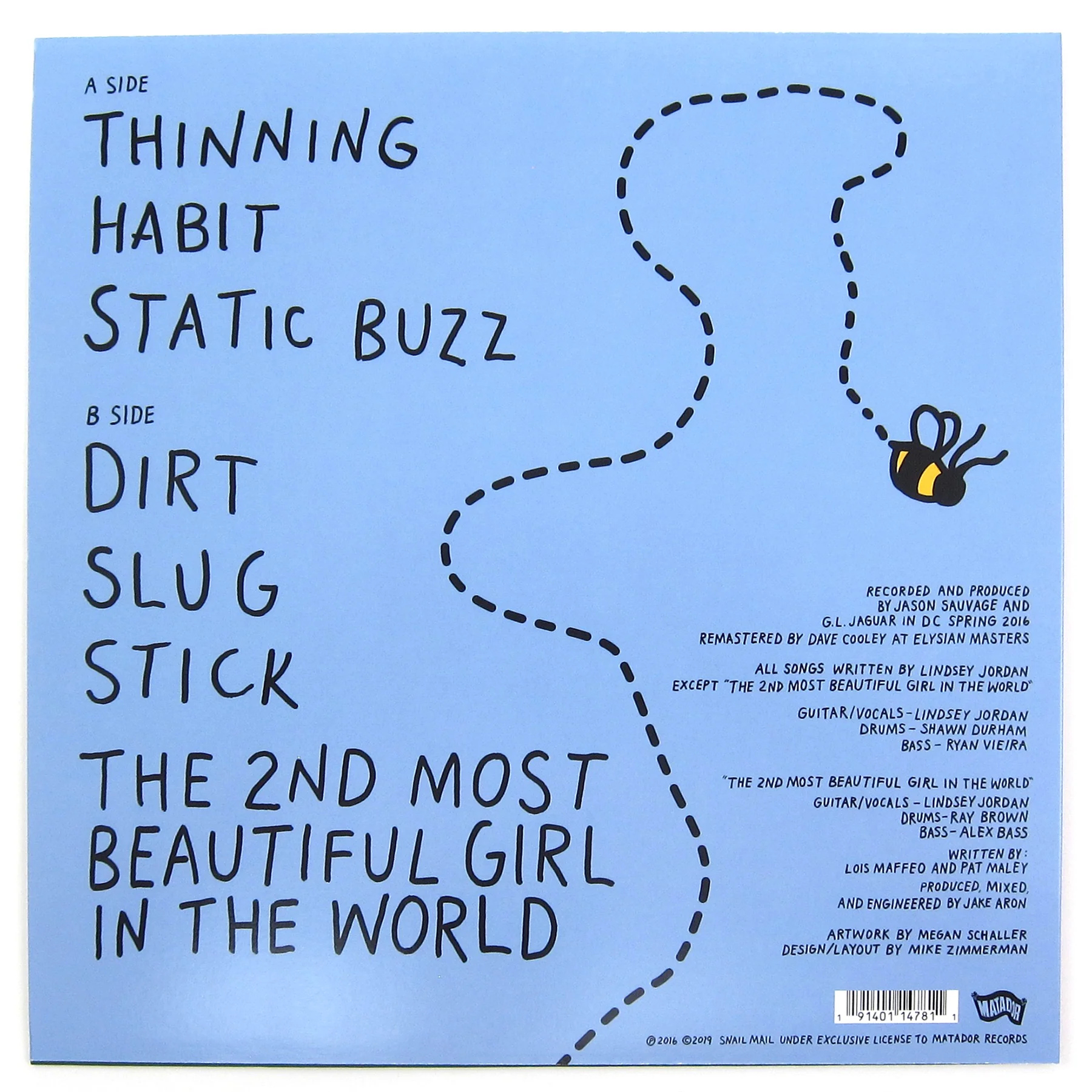 Snail Mail: Habit EP Vinyl 12" - Image 2
