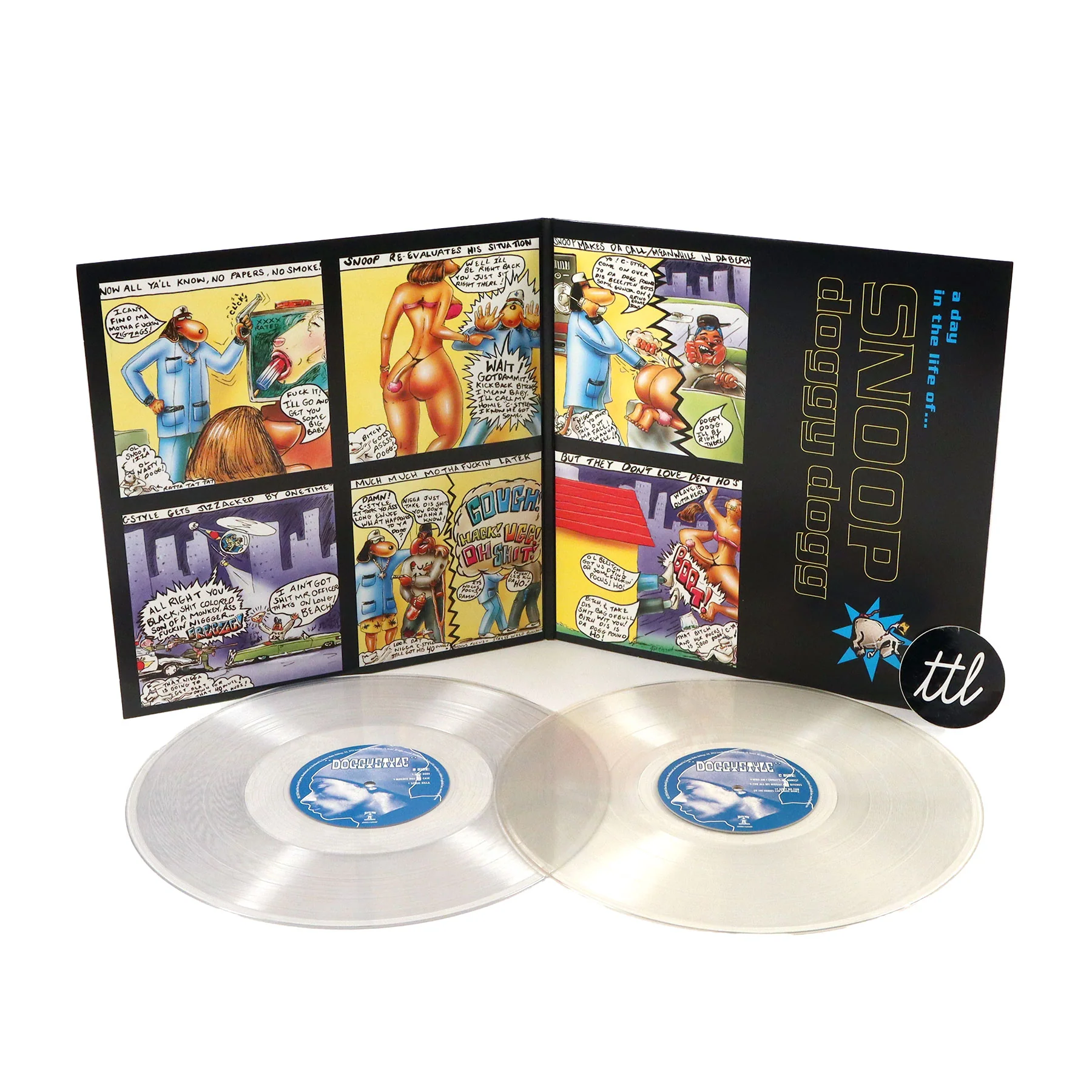 Snoop Doggy Dogg: Doggystyle (Clear Colored Vinyl) Vinyl 2LP - Image 2