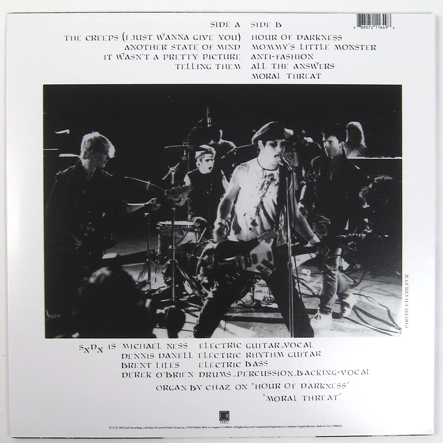 Social Distortion: Mommy's Little Monster Vinyl LP - Image 3