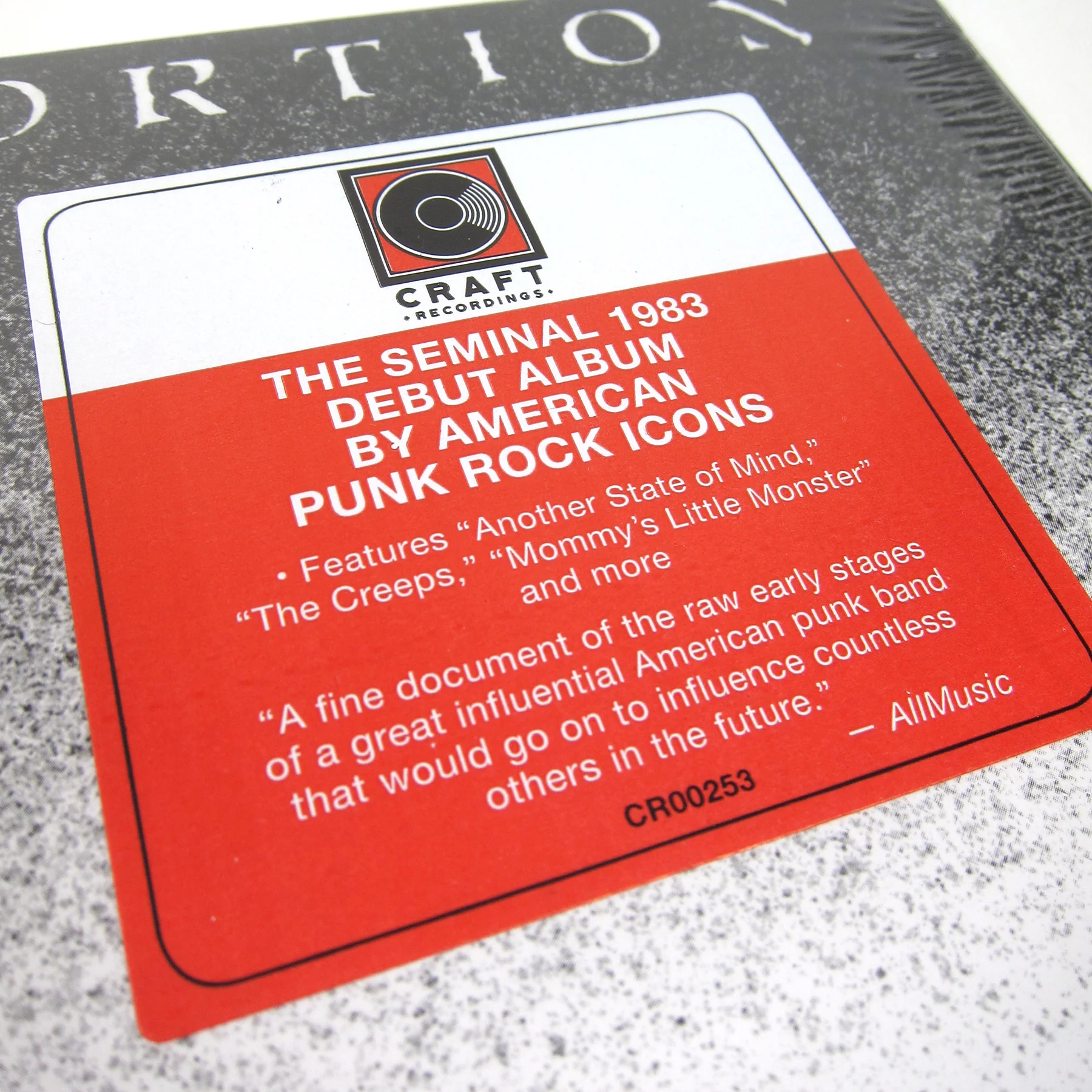Social Distortion: Mommy's Little Monster Vinyl LP - Image 4