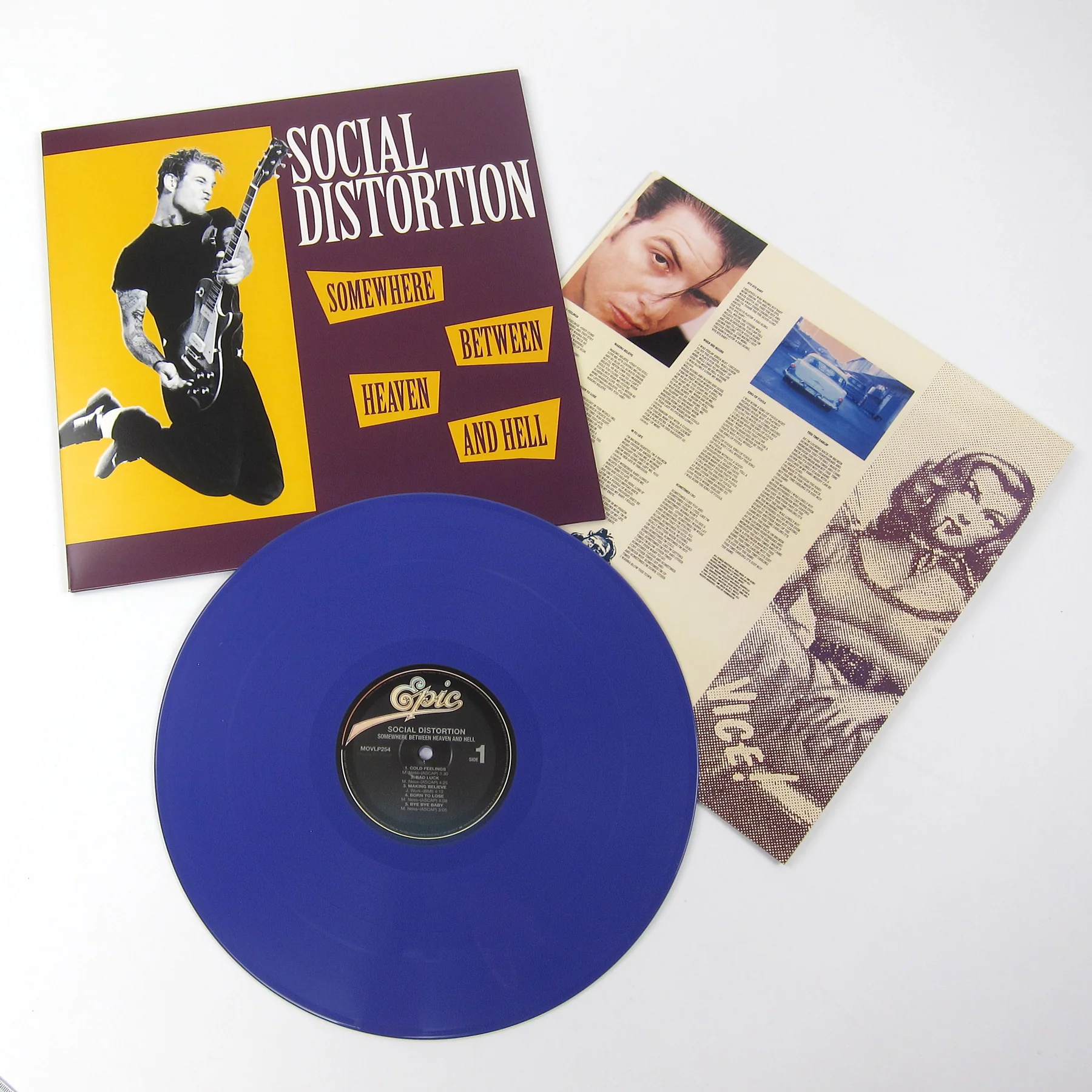 Social Distortion: Somewhere Between Heaven And Hell (Music On Vinyl 180g, Colored Vinyl) Vinyl LP - Image 2