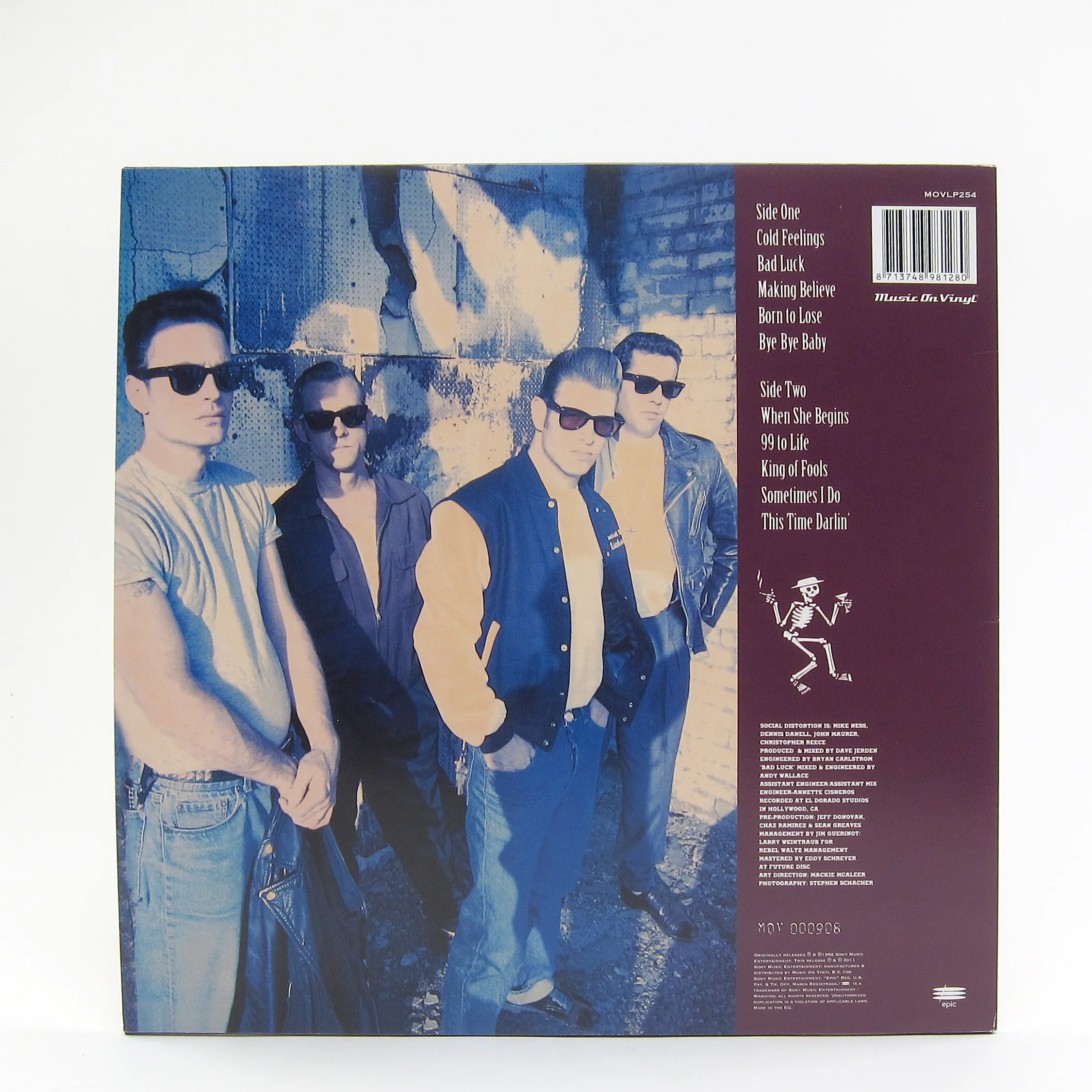 Social Distortion: Somewhere Between Heaven And Hell (Music On Vinyl 180g, Colored Vinyl) Vinyl LP - Image 4