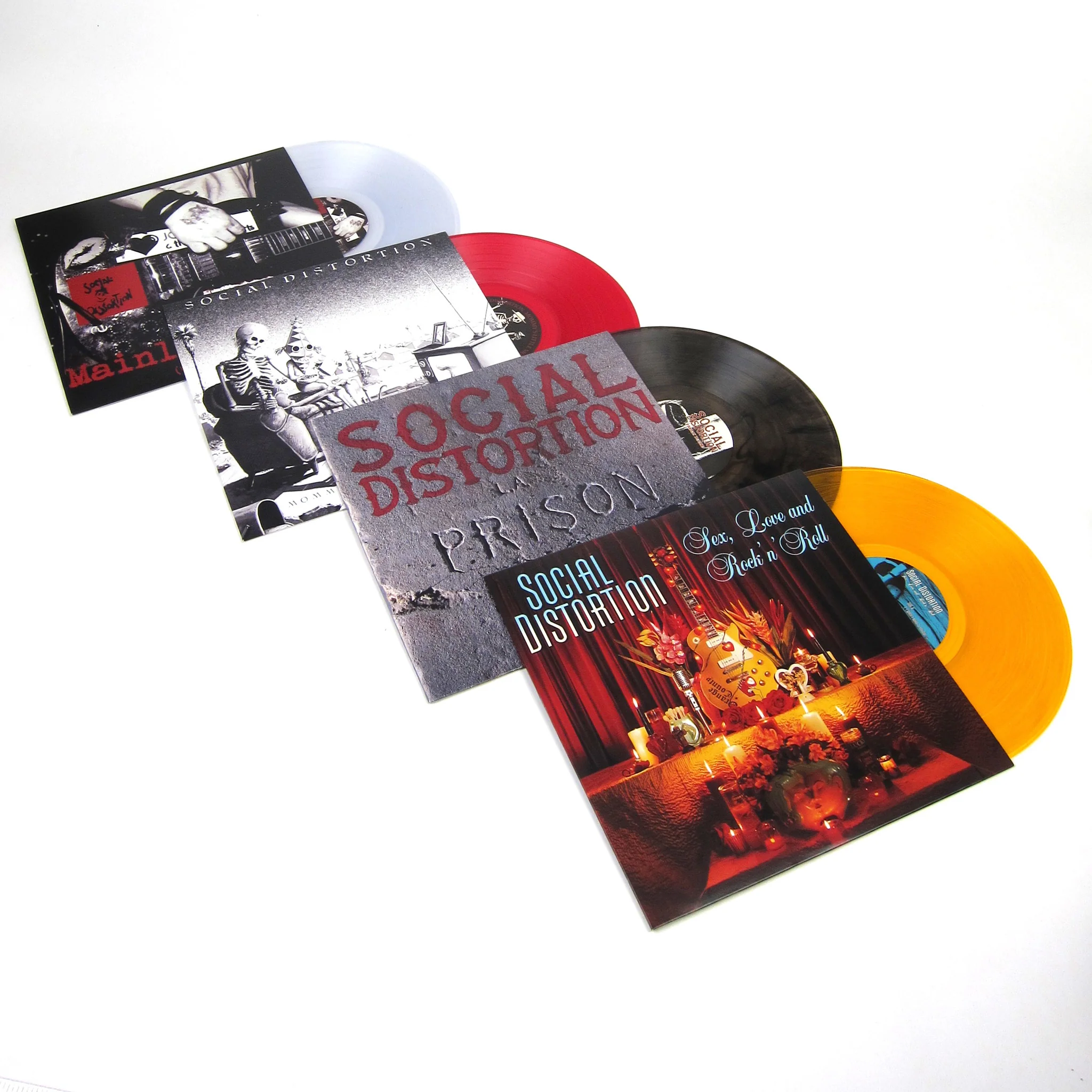 Social Distortion: The Independent Years - 1983-2004 (Colored Vinyl) Vinyl 4LP Boxset - Image 2
