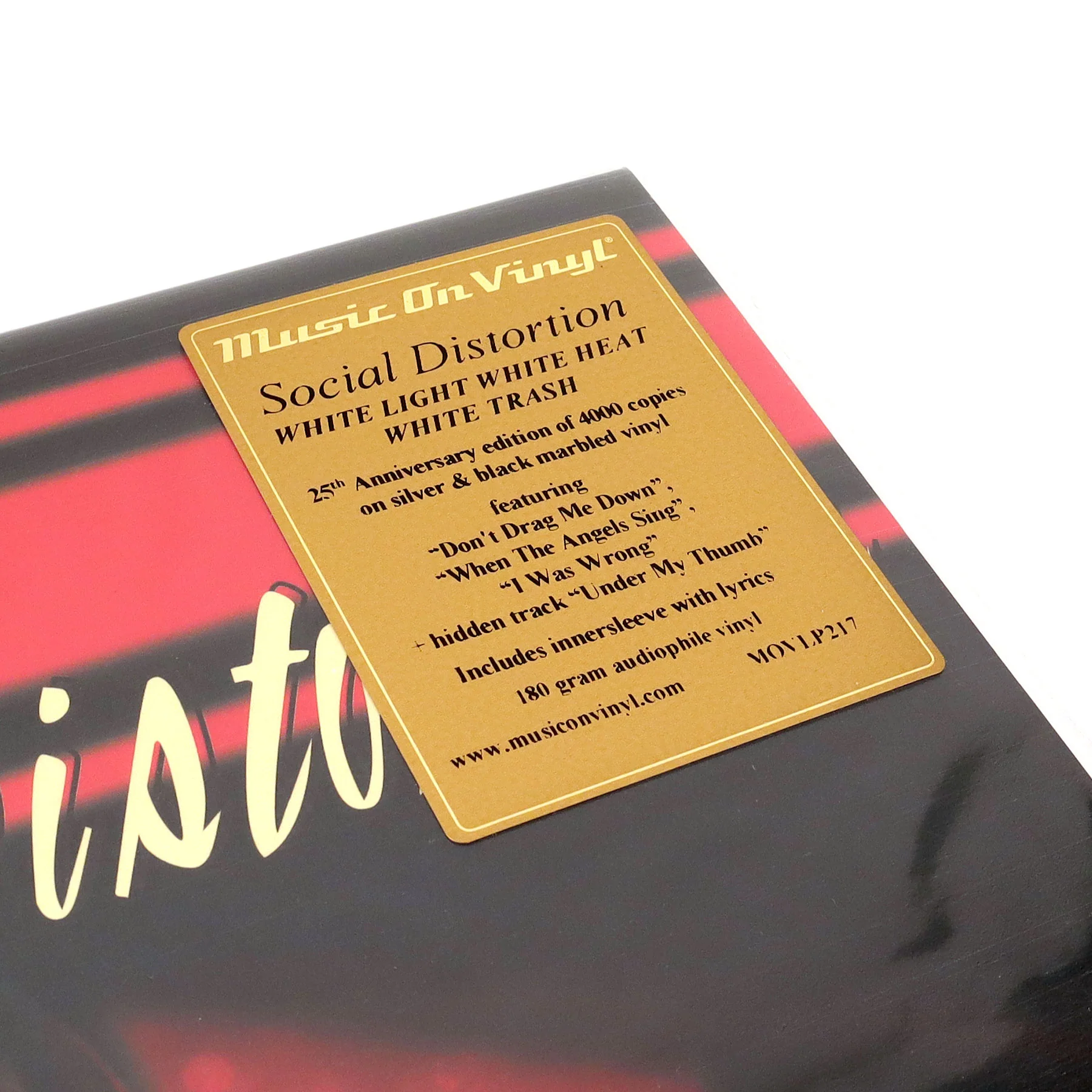 Social Distortion: White Light, White Heat, White Trash (Music On Vinyl 180g, Silver Colored Vinyl) Vinyl LP - Image 5