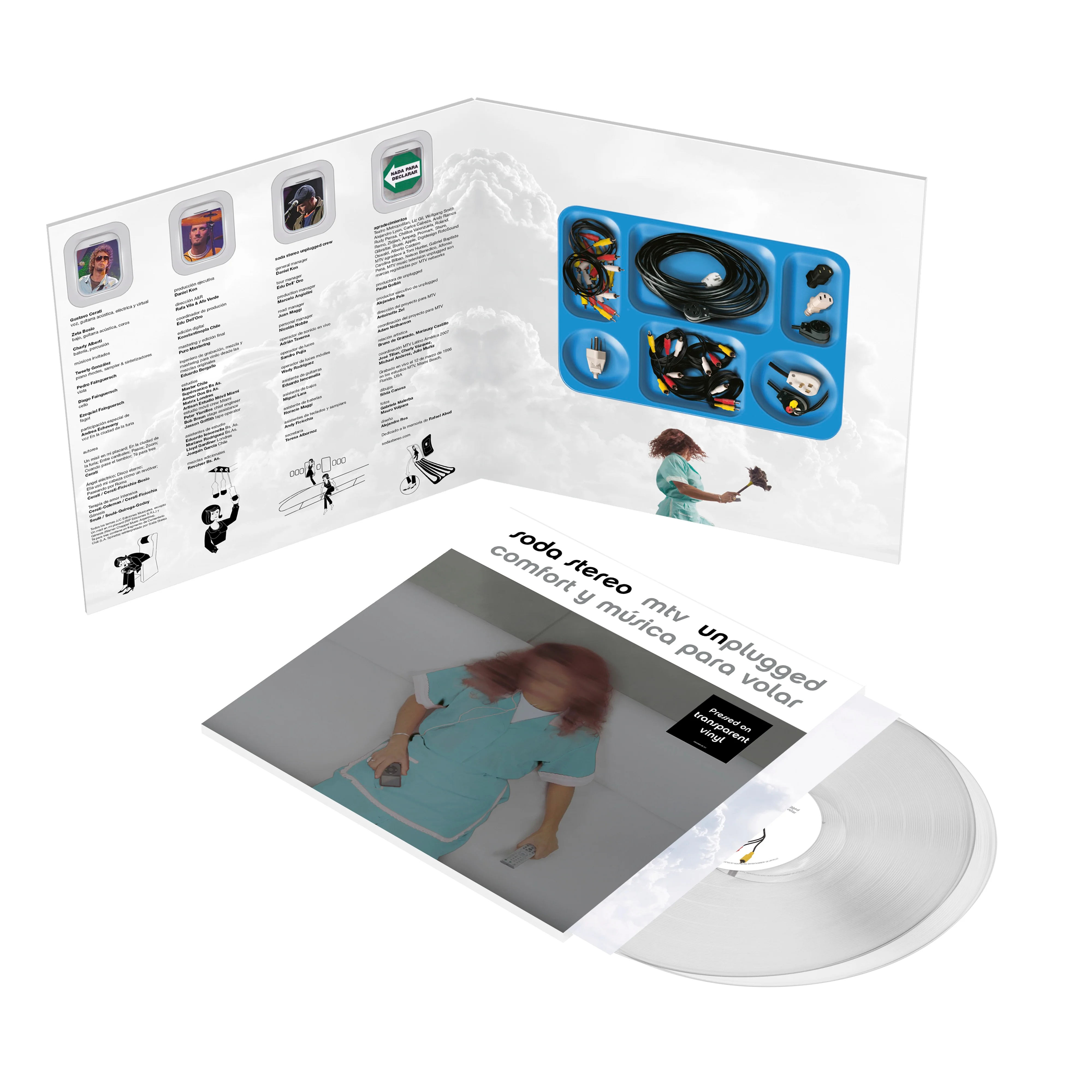 Soda Stereo: Comfort Y Musica Para Volar - MTV Unplugged (Colored Vinyl) Vinyl 2LP - PRE-ORDER - Image 2