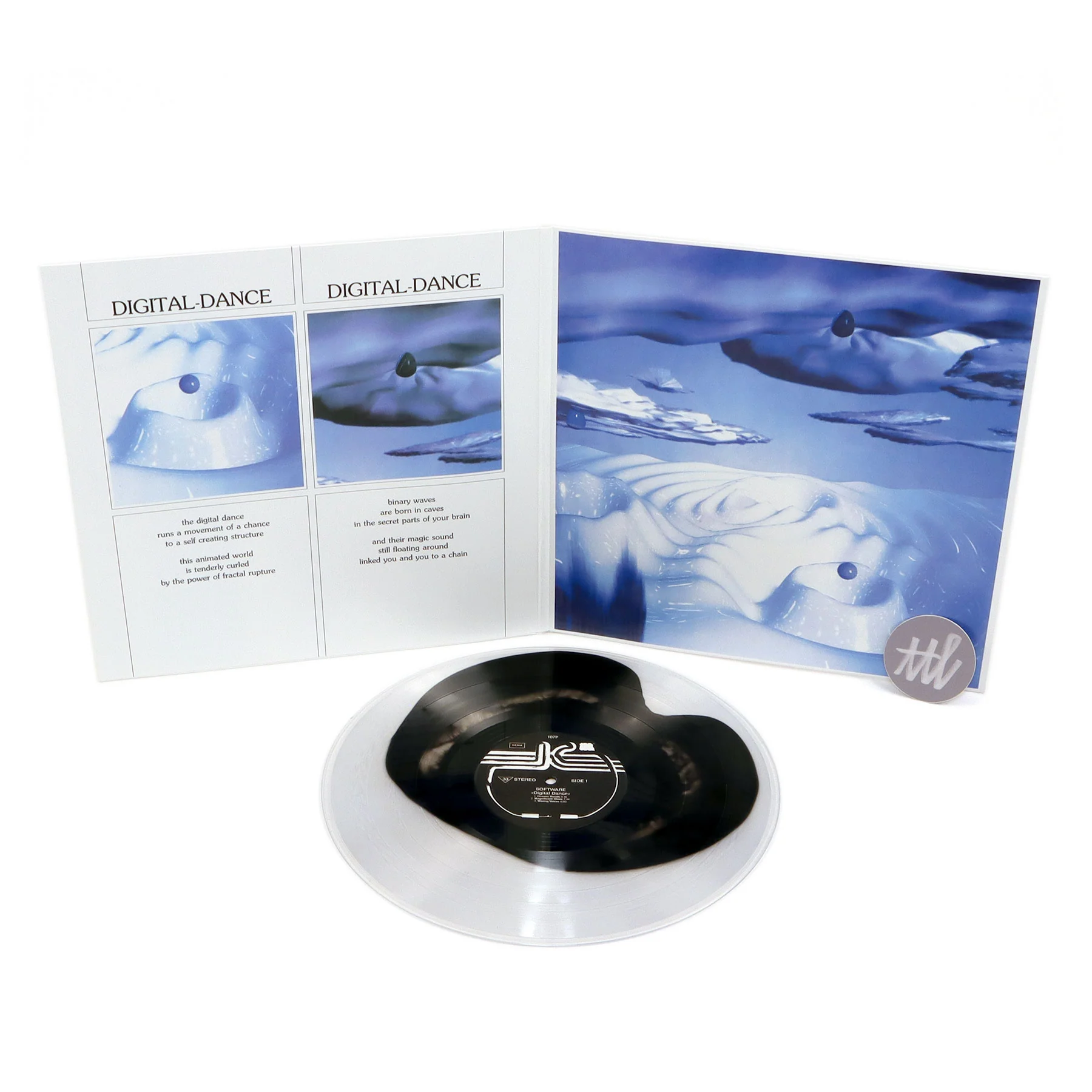 Software: Digital Dance (180g, Black & Clear Colored Vinyl) Vinyl LP - Image 2