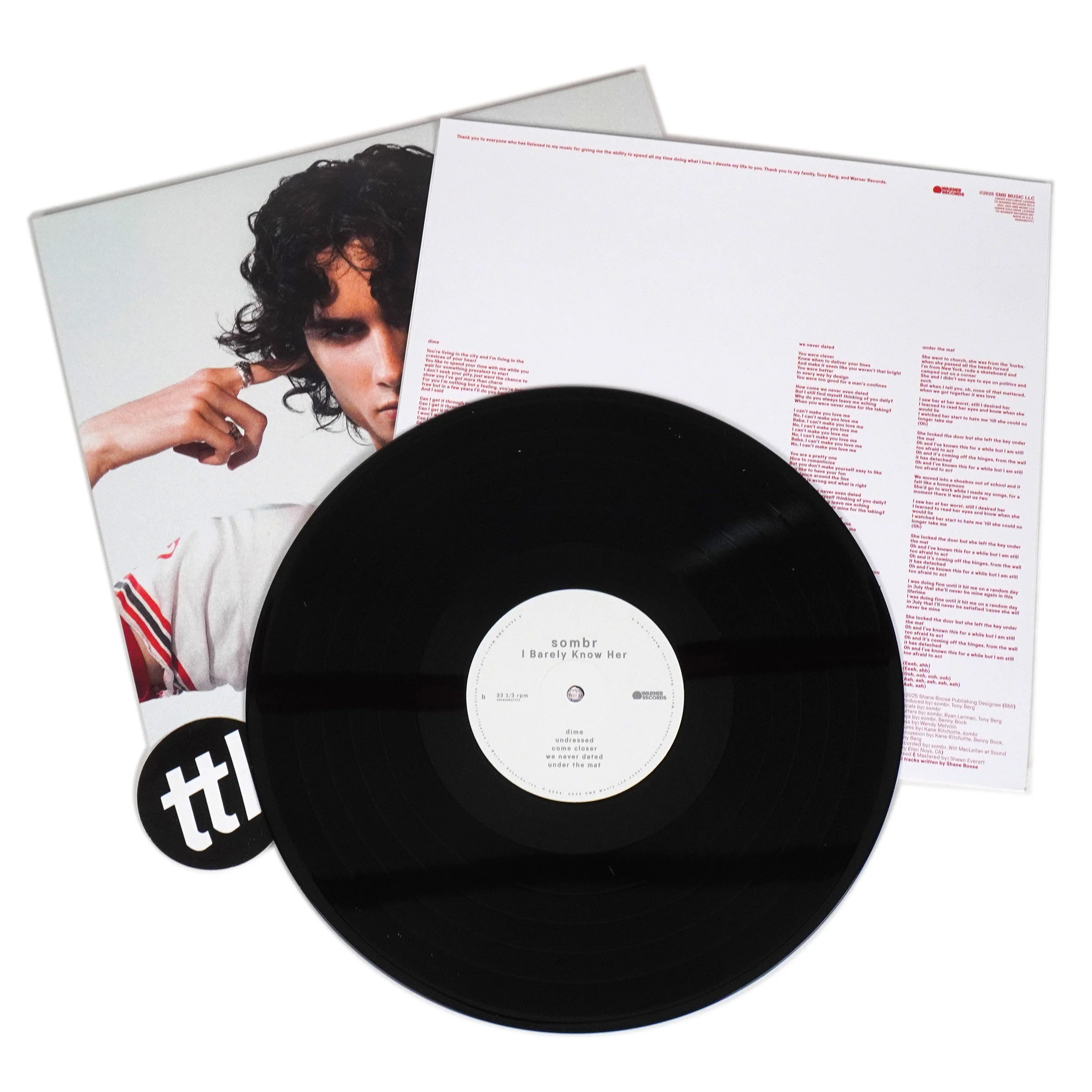 sombr: I Barely Know Her Vinyl LP - Image 2