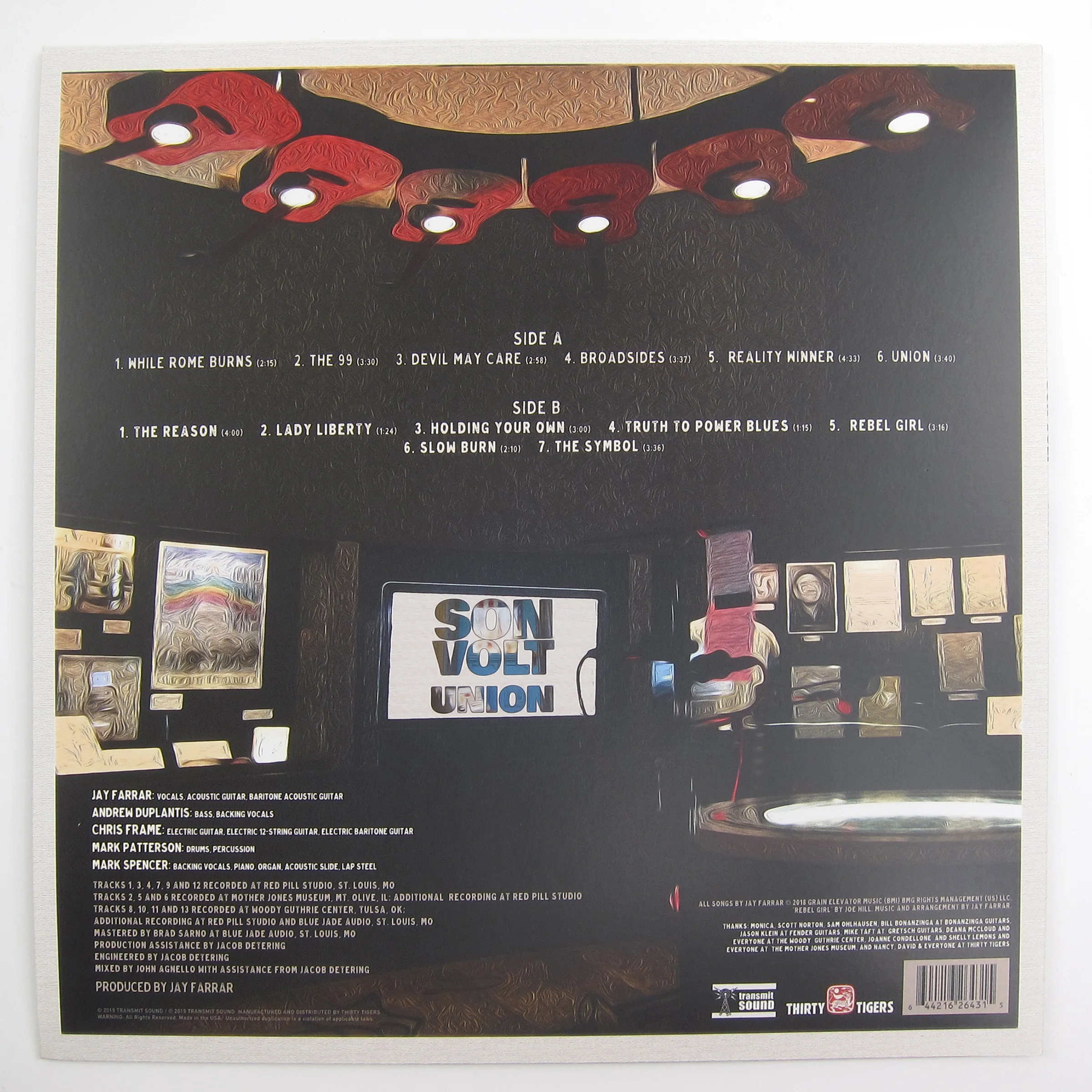 Son Volt: Union (Indie Exclusive Colored Vinyl) Vinyl LP - Image 3