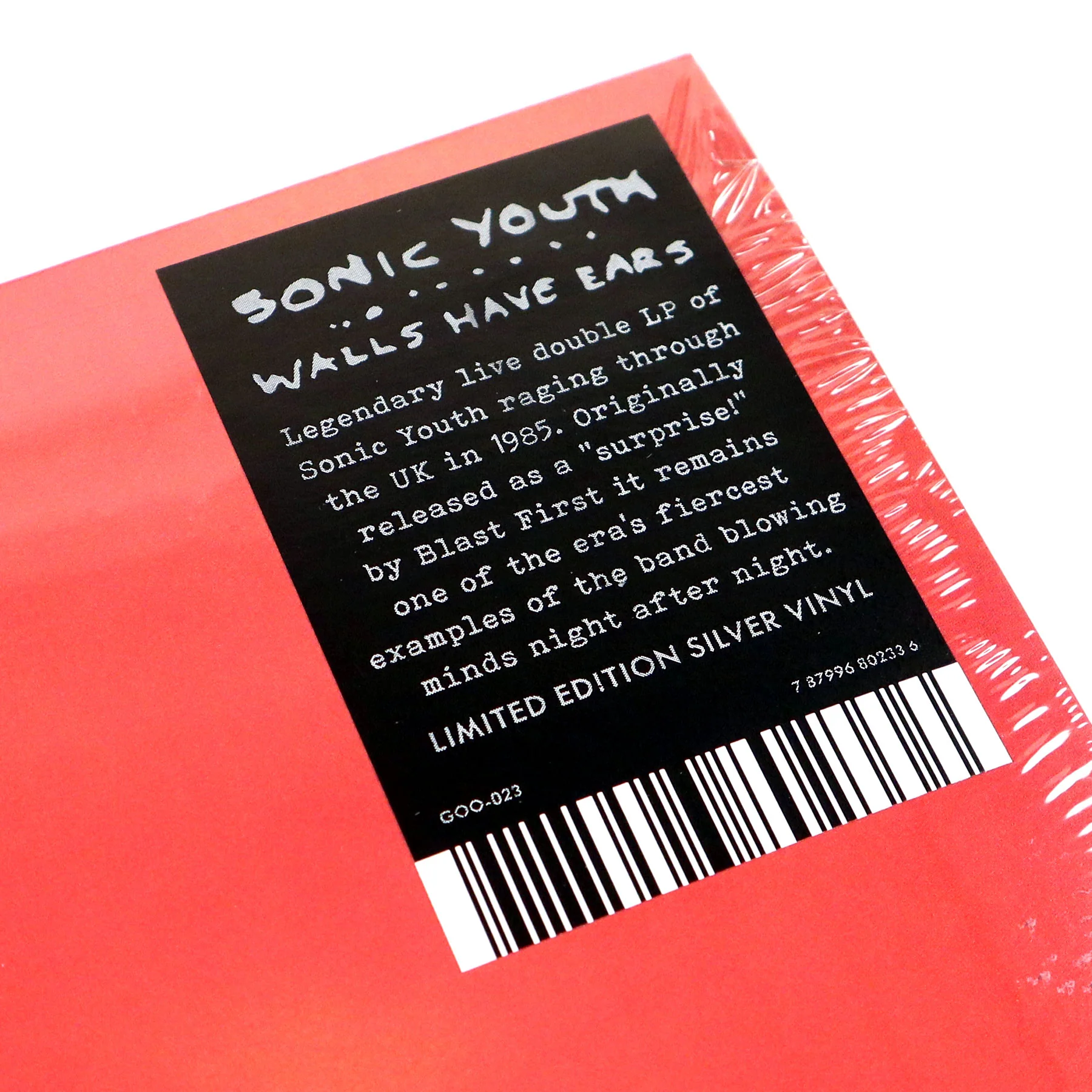 Sonic Youth: Walls Have Ears (Colored Vinyl) Vinyl 2LP - Image 4