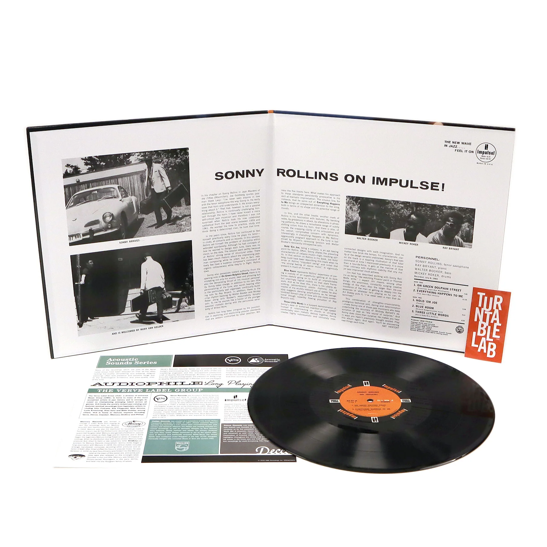 Sonny Rollins: On Impulse! (Acoustic Sounds 180g) Vinyl LP - Image 2