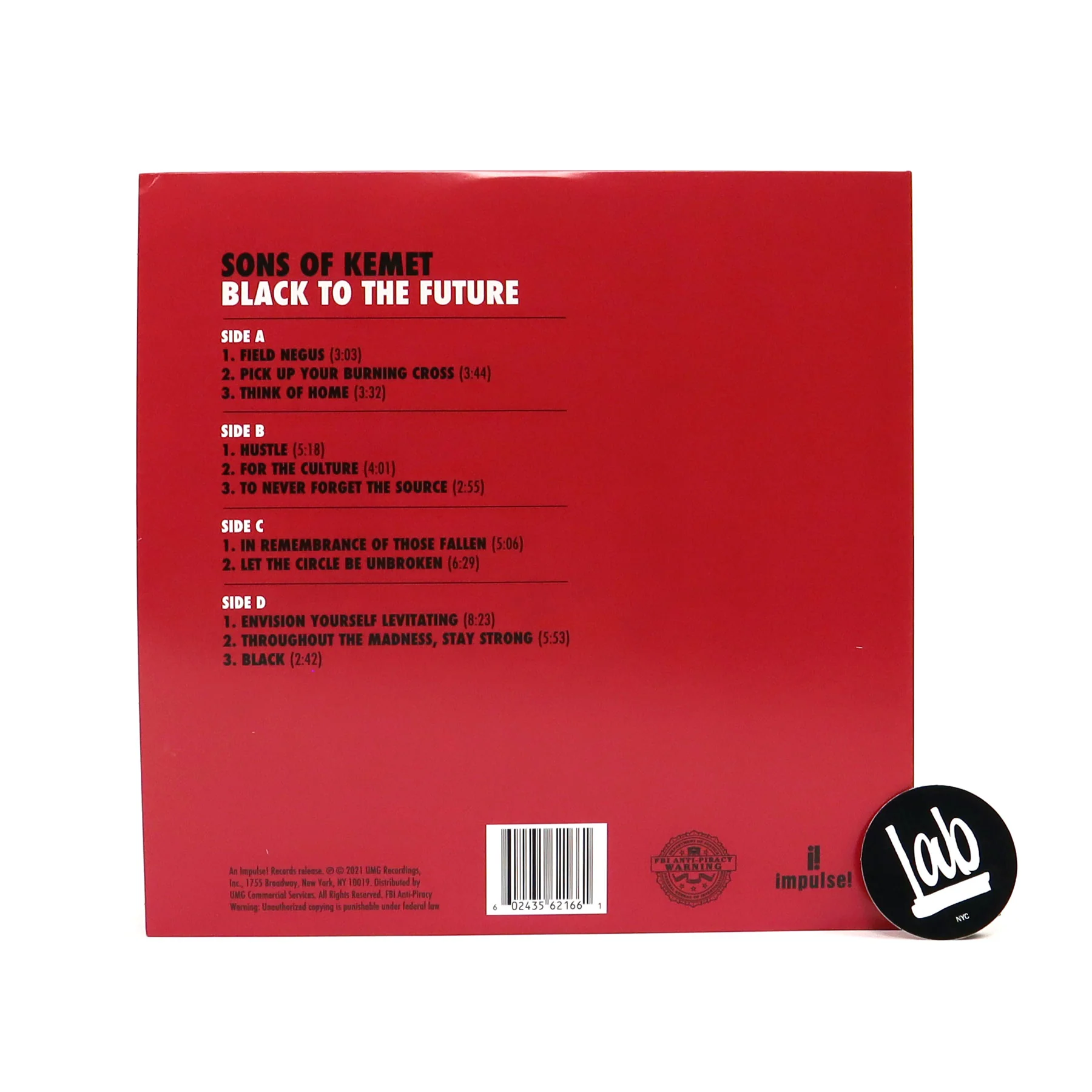 Sons Of Kemet: Black To The Future Vinyl 2LP - Image 3