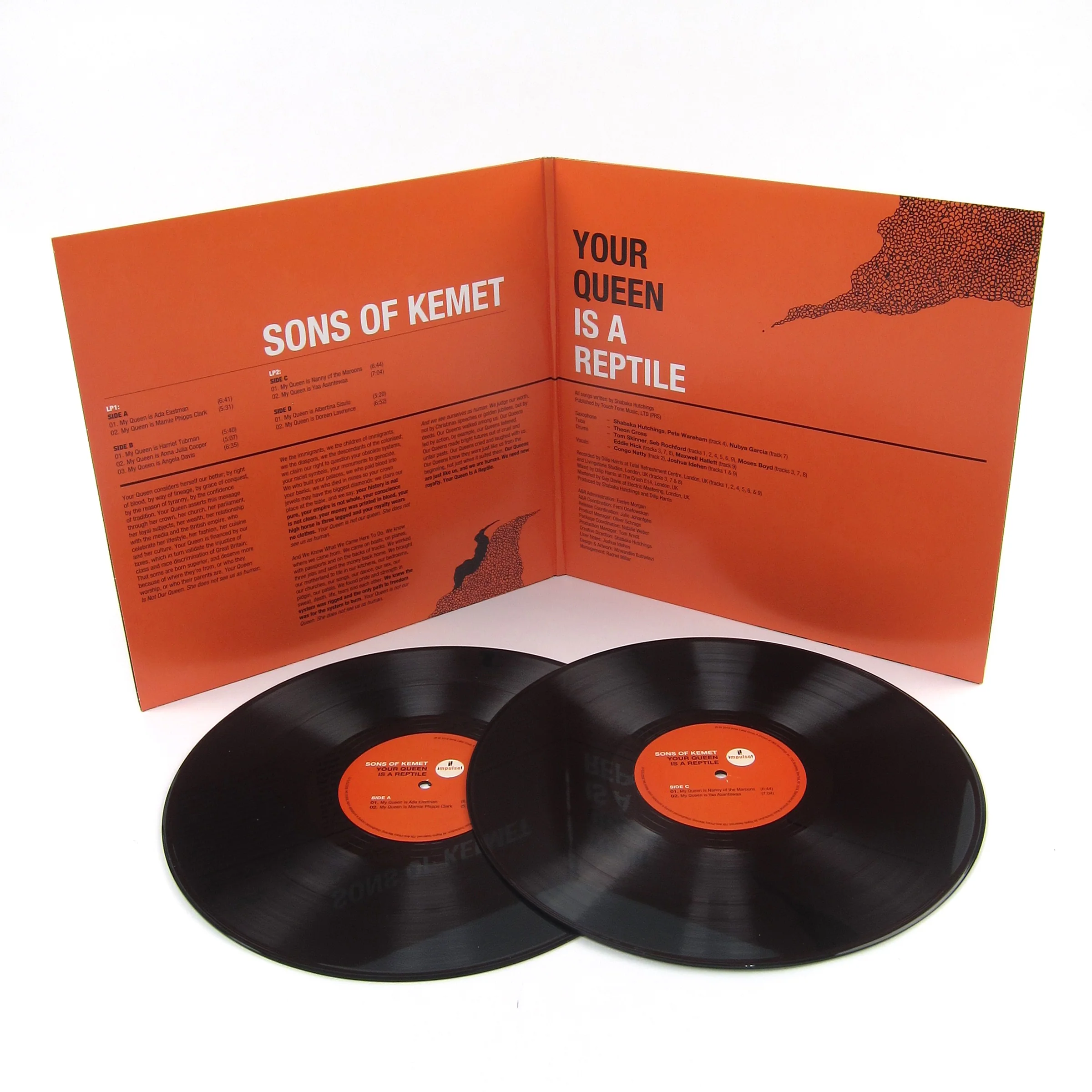 Sons Of Kemet: Your Queen Is A Reptile Vinyl 2LP - Image 2