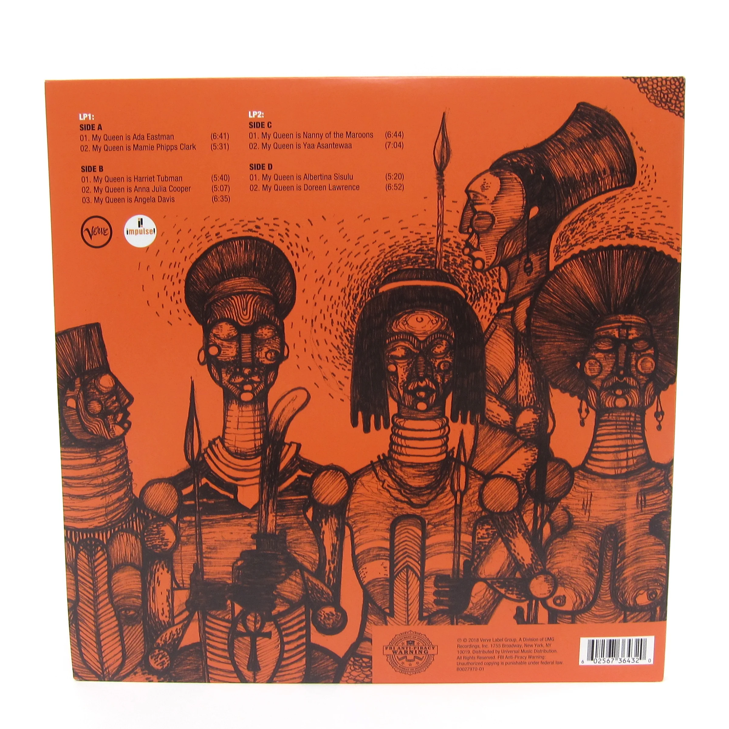 Sons Of Kemet: Your Queen Is A Reptile Vinyl 2LP - Image 3