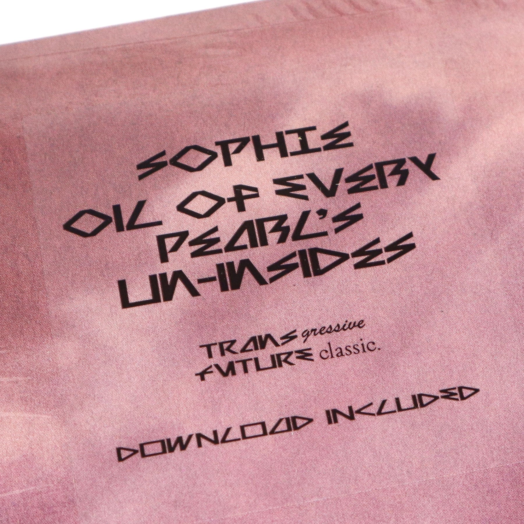Sophie: Oil Of Every Pearl's Un-Insides Vinyl LP - Image 4