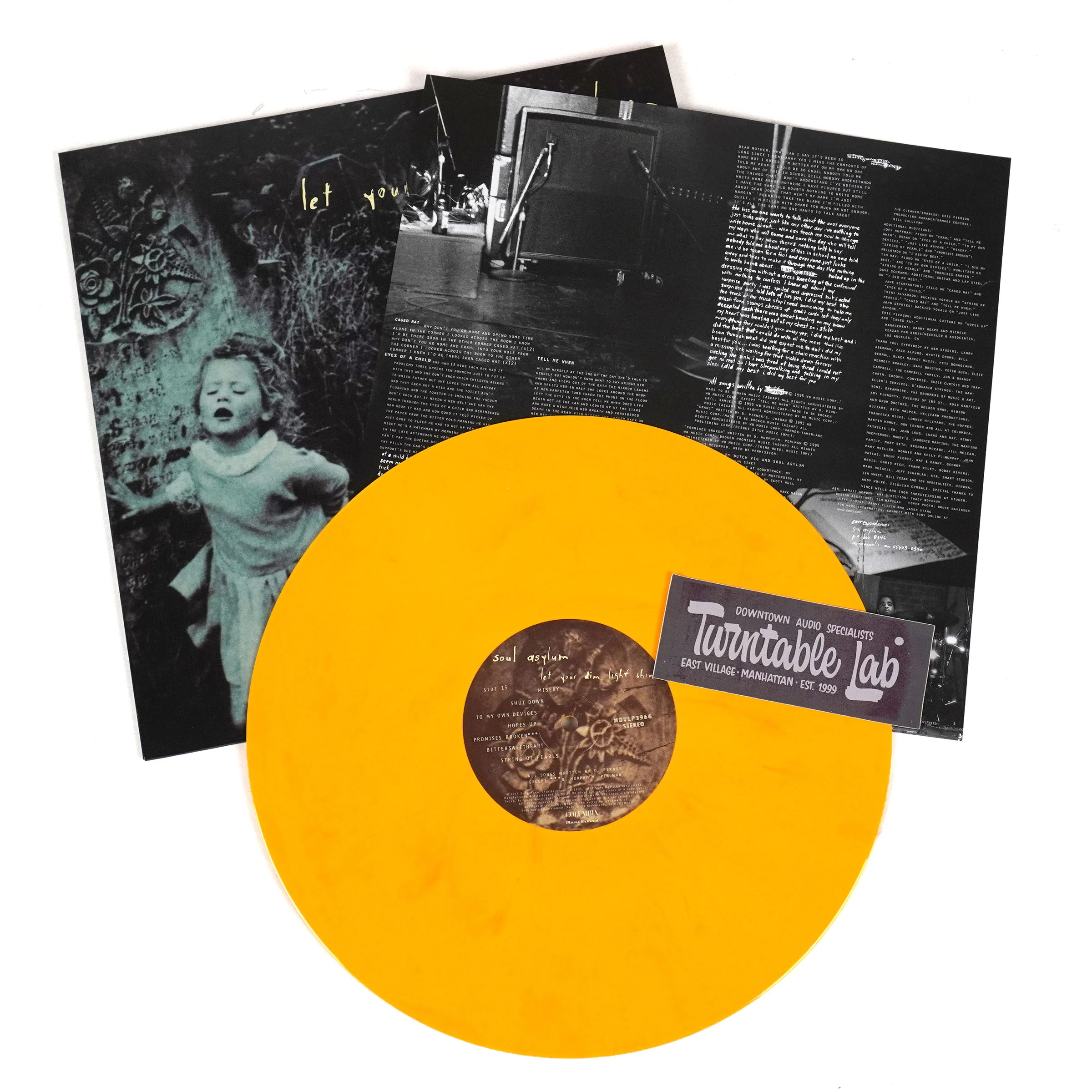 Soul Asylum: Let Your Dim Light Shine (180g, Flaming Colored Vinyl) Vinyl 2LP - Image 2
