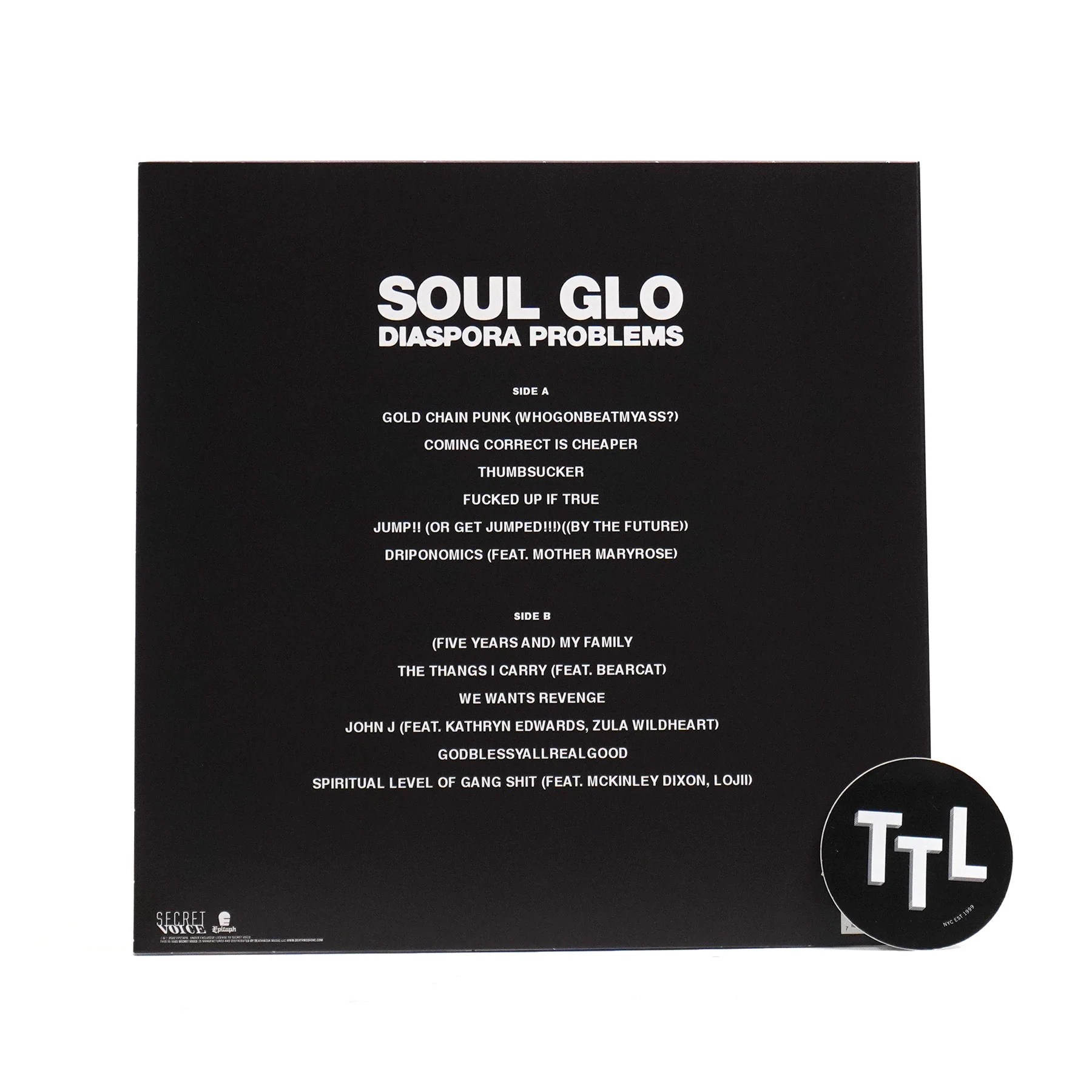 Soul Glo: Diaspora Problems (Splatter Colored Vinyl) Vinyl LP - Image 3
