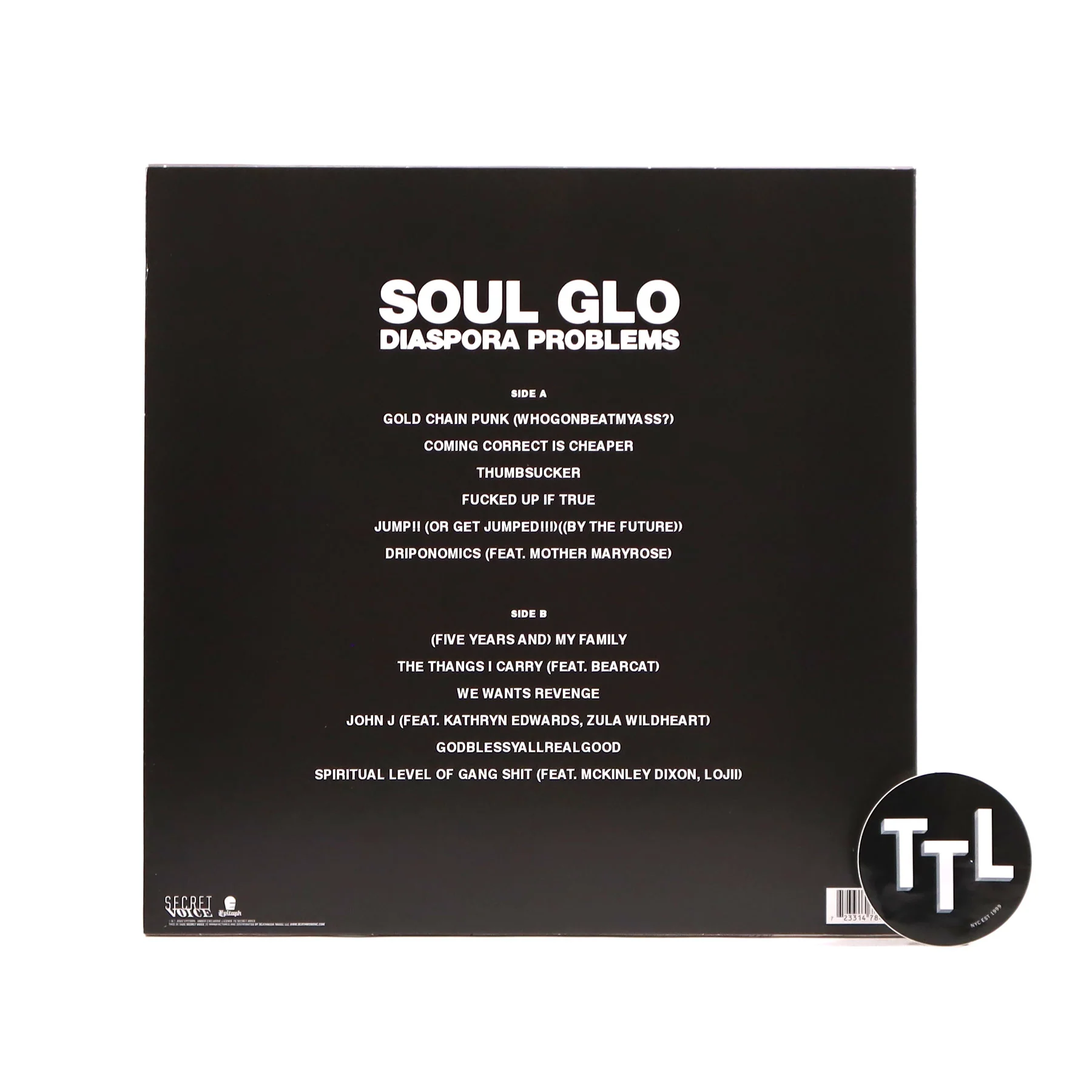 Soul Glo: Diaspora Problems (Indie Exclusive Colored Vinyl) Vinyl LP - Image 3