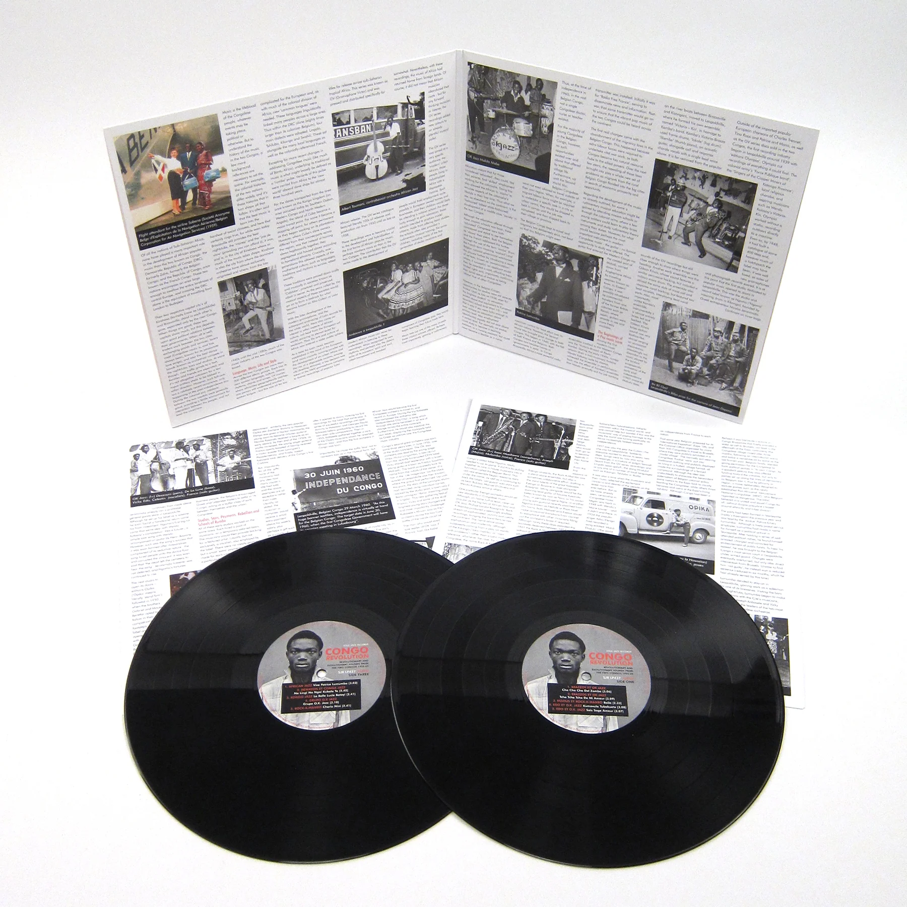 Soul Jazz Records: Congo Revolution - Revolutionary & Evolutionary Sounds From The Two Congos 1955-62 Vinyl 2LP - Image 2