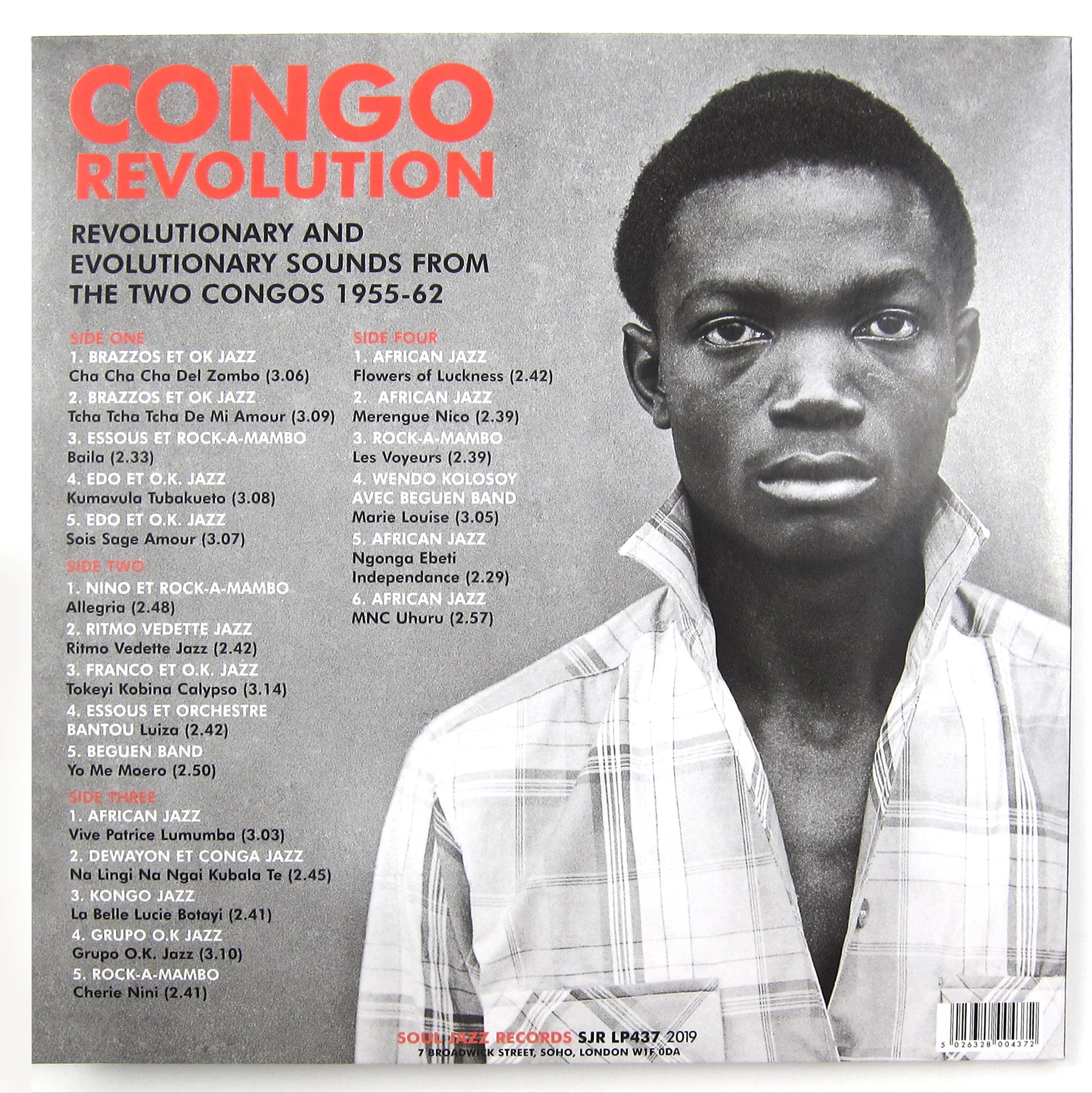 Soul Jazz Records: Congo Revolution - Revolutionary & Evolutionary Sounds From The Two Congos 1955-62 Vinyl 2LP - Image 3