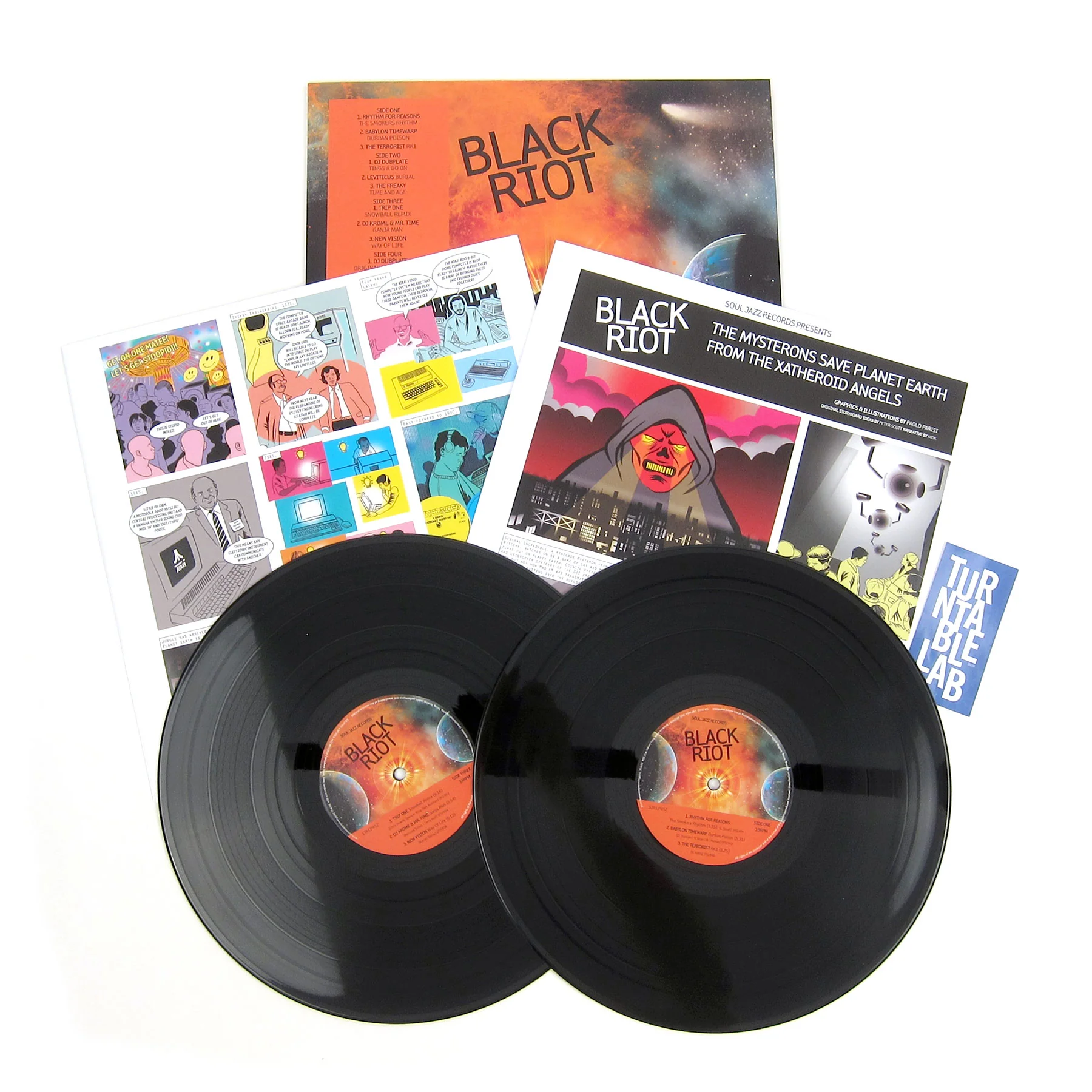 Soul Jazz Records: Black Riot - Early Jungle, Rave And Hardcore Vinyl 2LP - Image 2