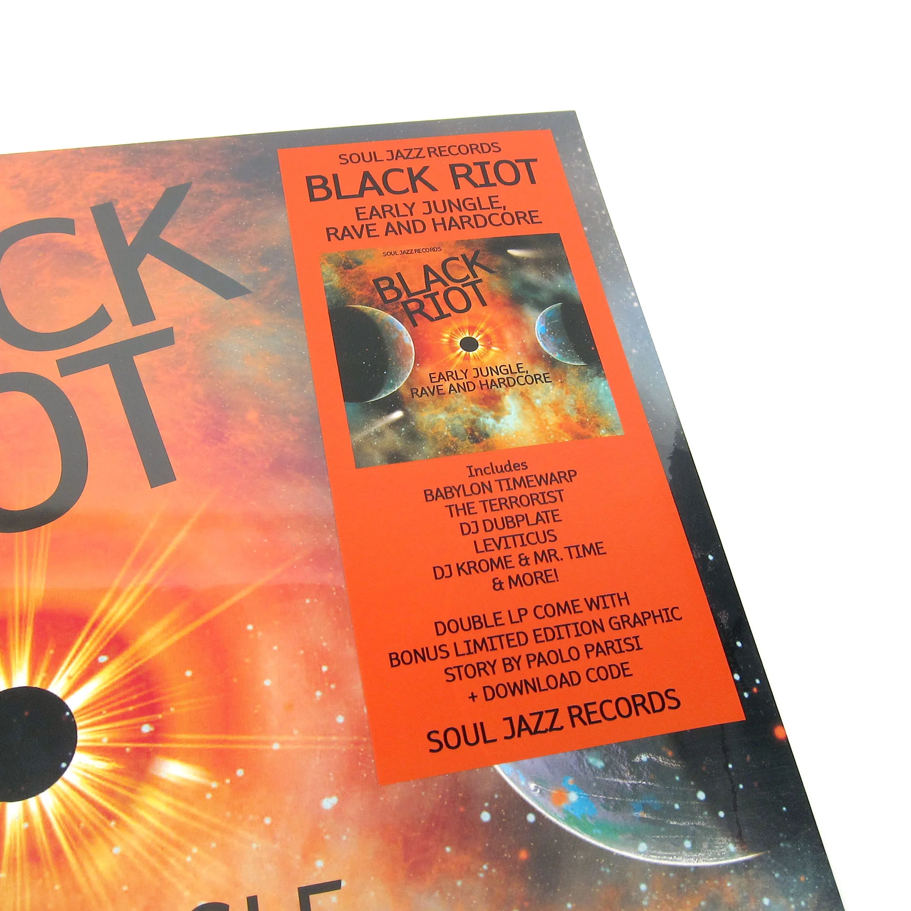 Soul Jazz Records: Black Riot - Early Jungle, Rave And Hardcore Vinyl 2LP - Image 4