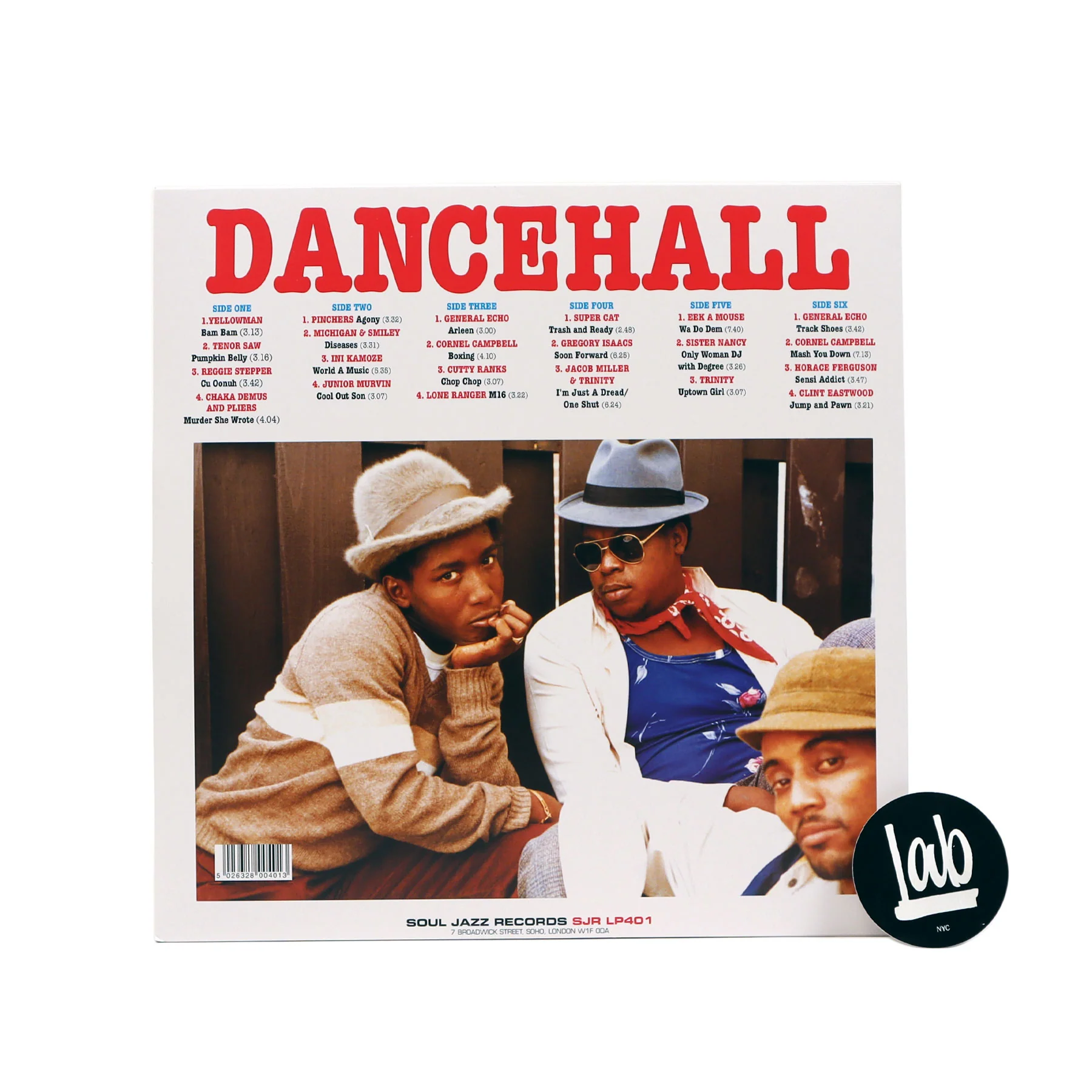 Soul Jazz Records: Dancehall - The Rise Of Jamaican Dancehall Culture Vinyl 3LP - Image 3